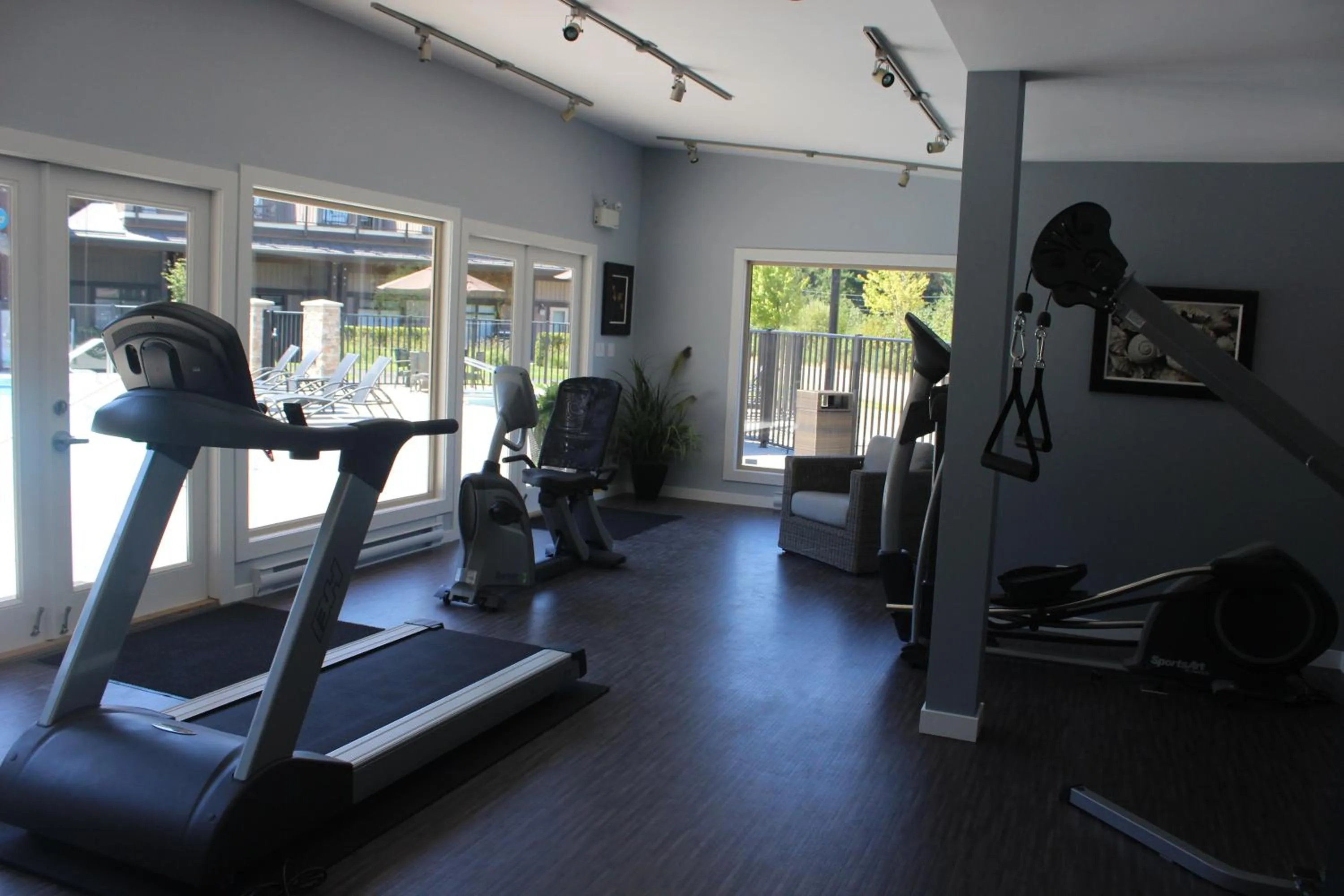 Fitness centre/facilities in Sunrise Ridge Waterfront Resort