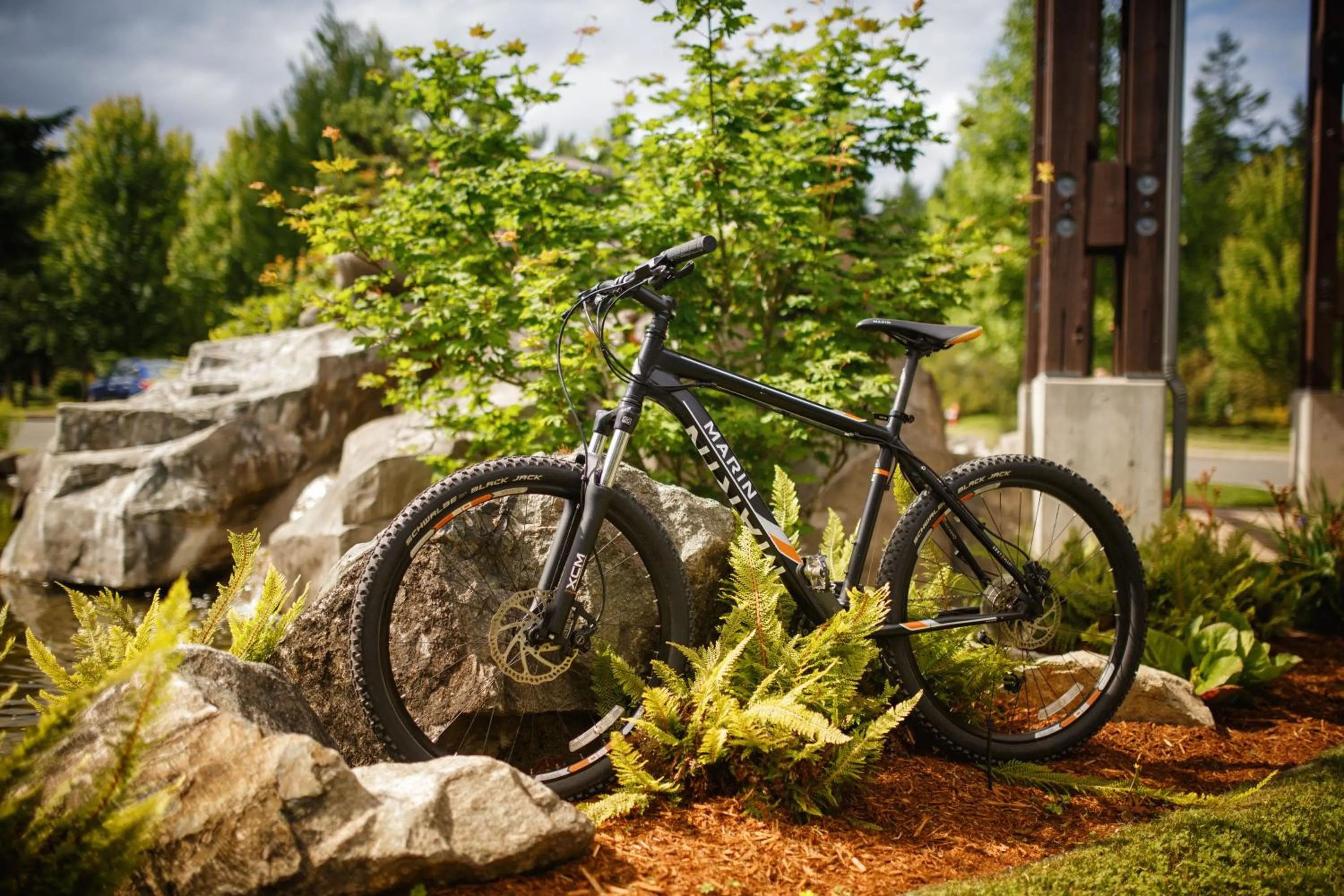 Cycling in Sunrise Ridge Waterfront Resort