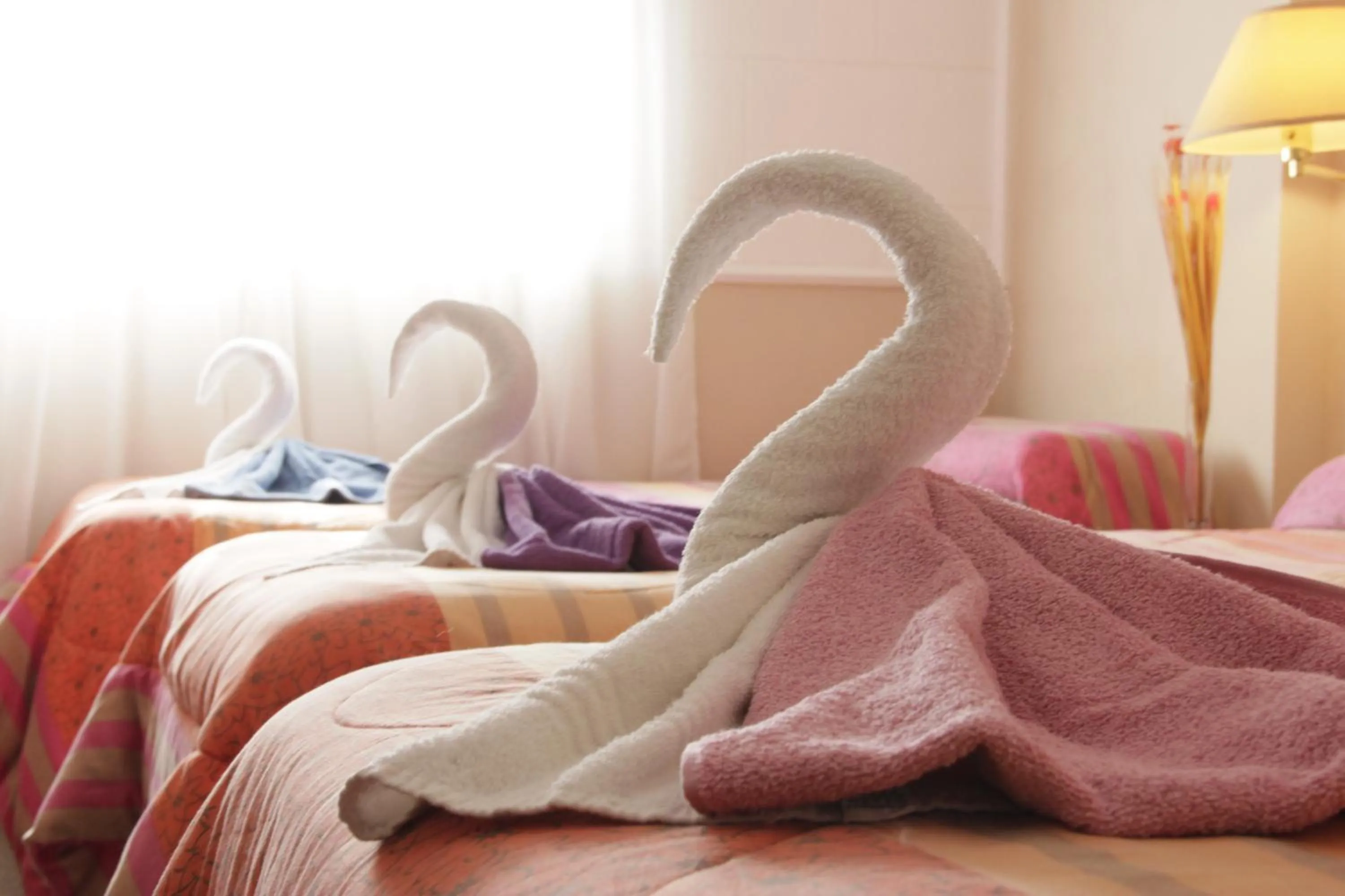 Decorative detail, Bed in Hotel Bertaina