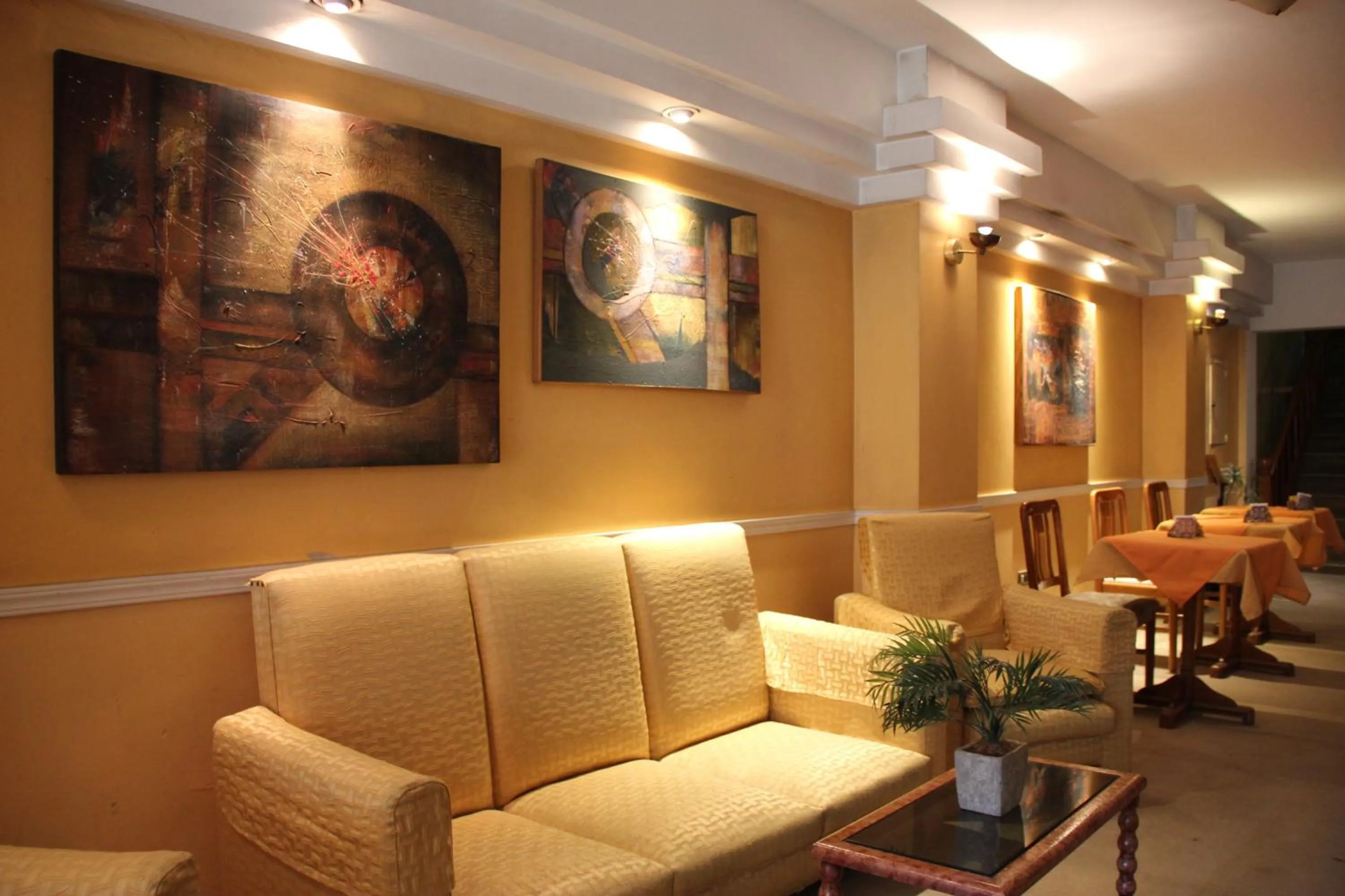 Decorative detail in Hotel Bertaina