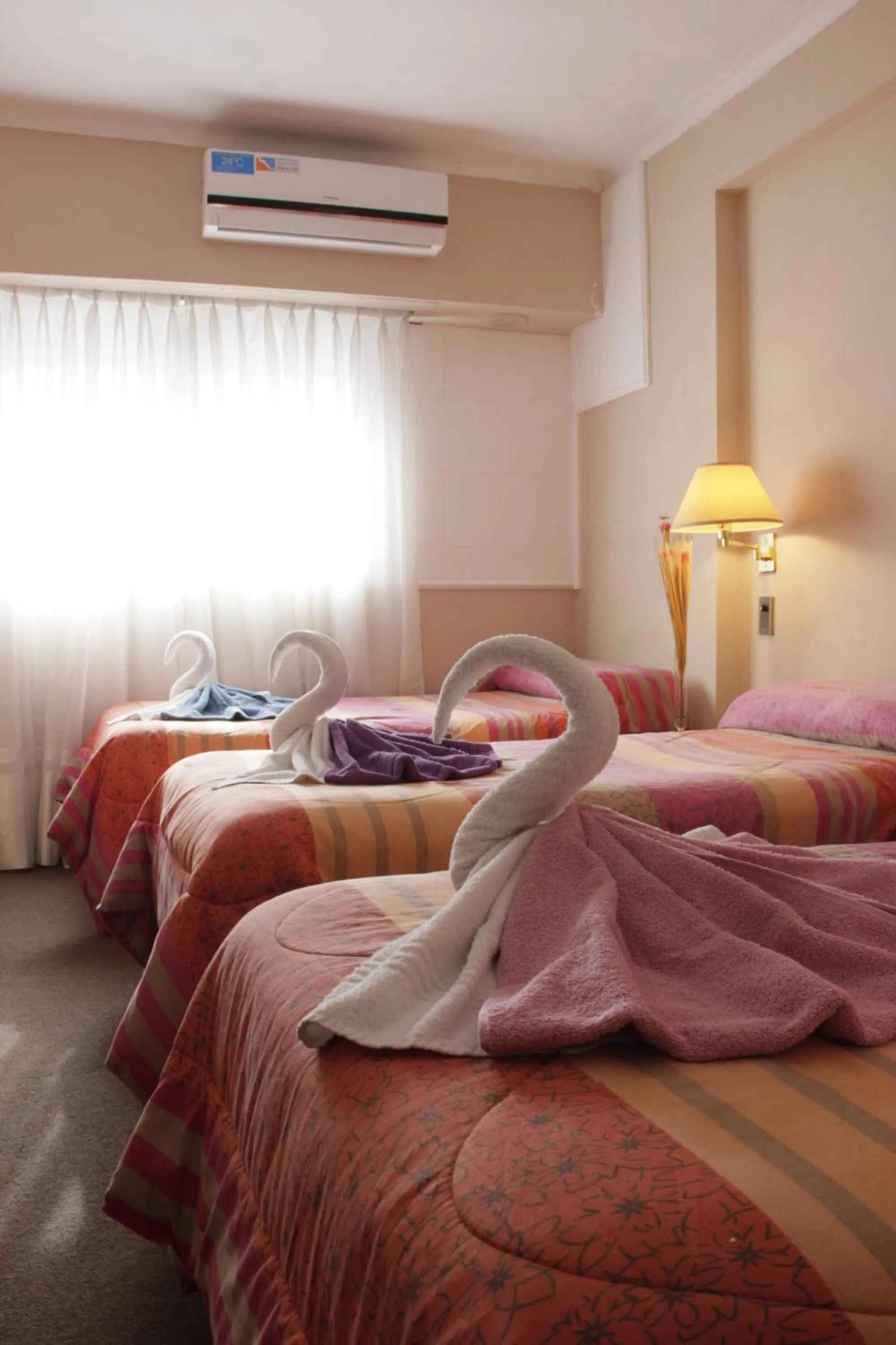 Bed in Hotel Bertaina