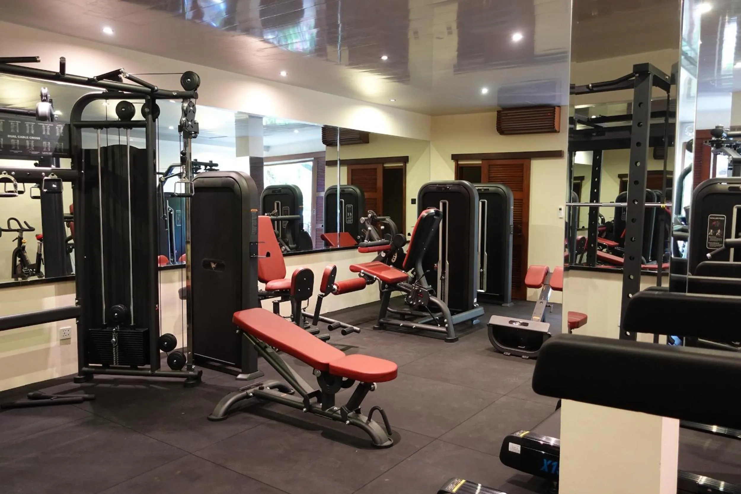 Fitness centre/facilities in Nandini Jungle by Hanging Gardens