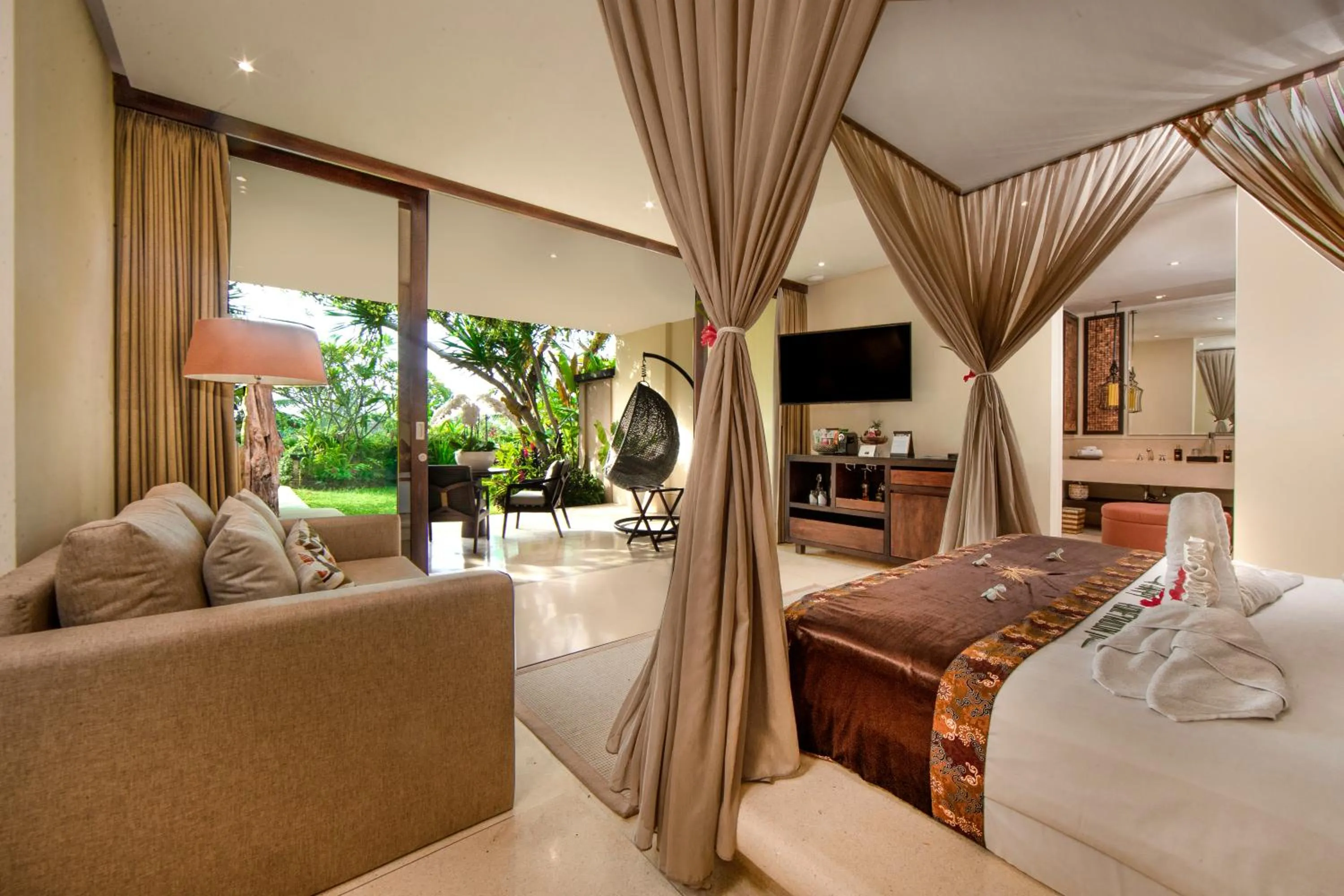 Garden View Royal Suite with Free Daily Sunset Yoga and Afternoon Tea in Nandini Jungle by Hanging Gardens