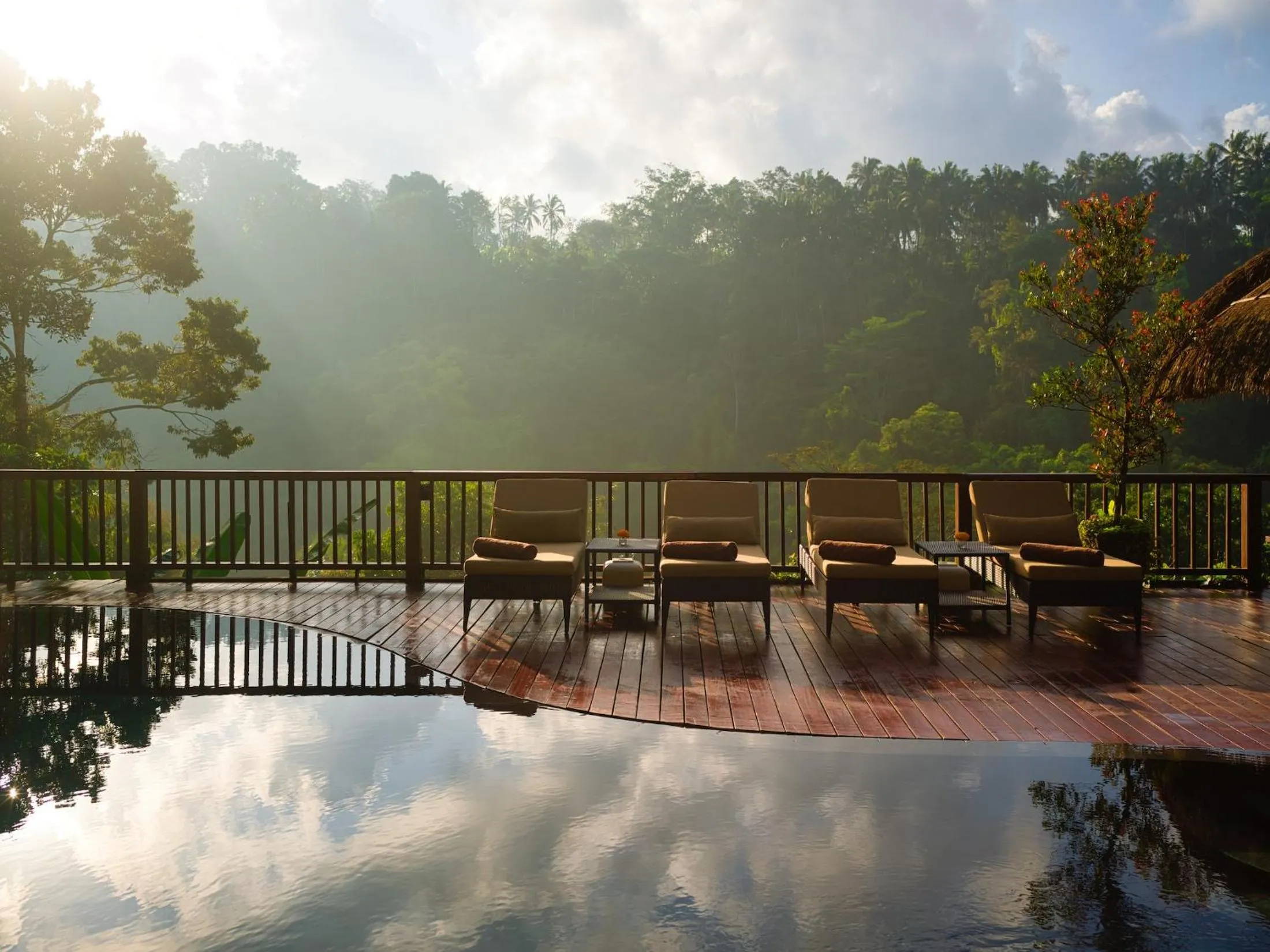 sunbed in Nandini Jungle by Hanging Gardens