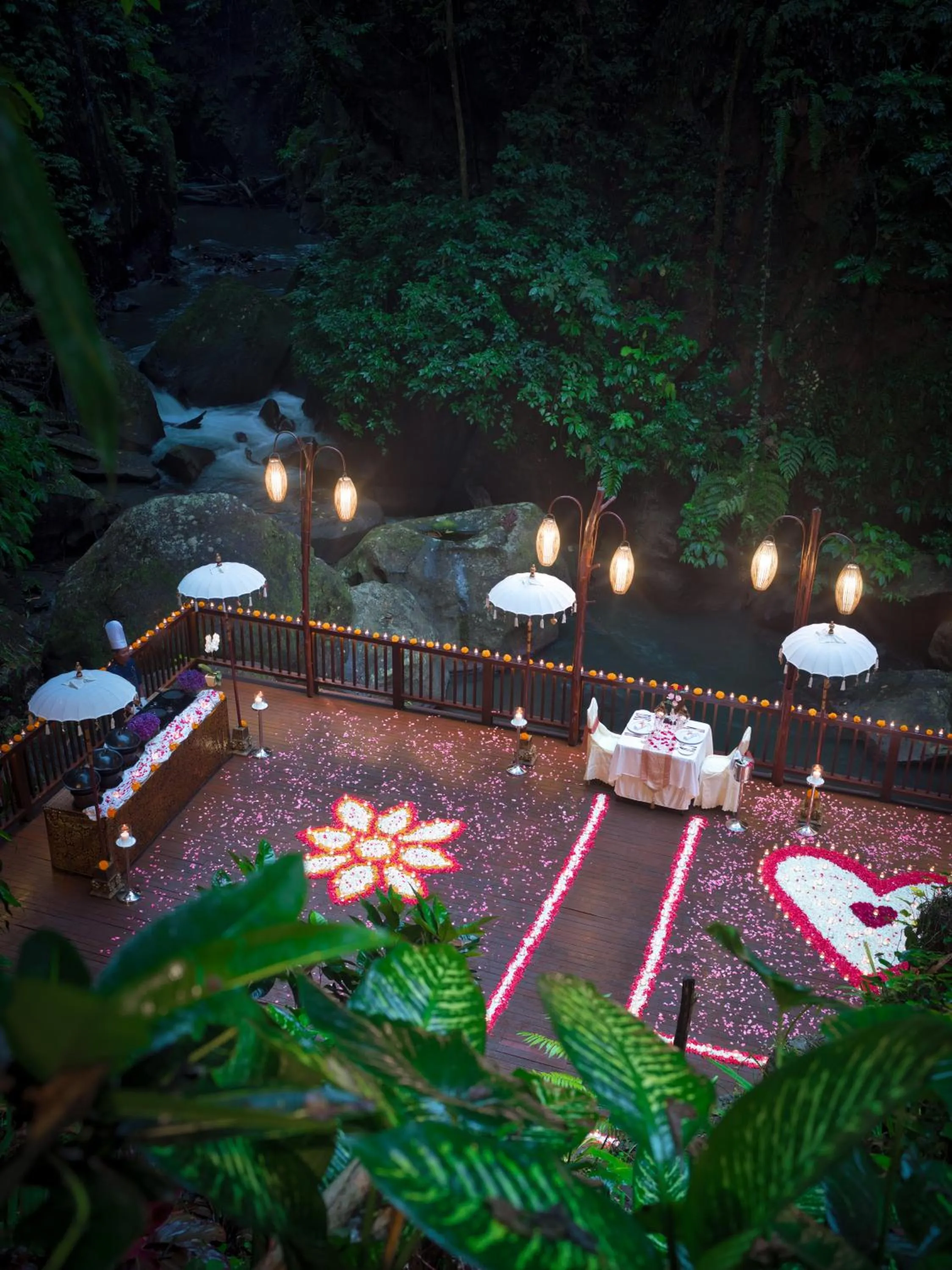 Natural landscape in Nandini Jungle by Hanging Gardens