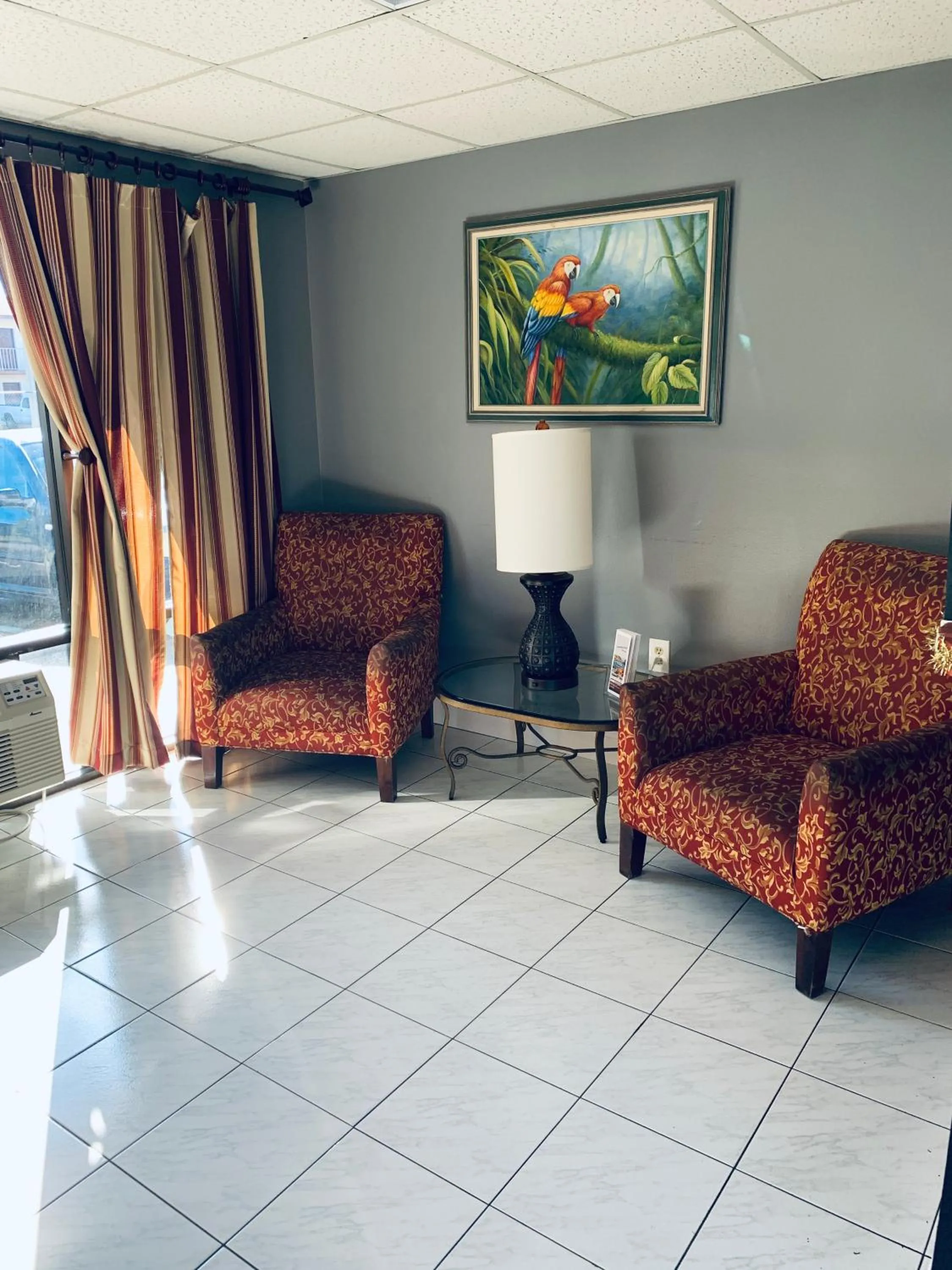 Lobby or reception in The keys