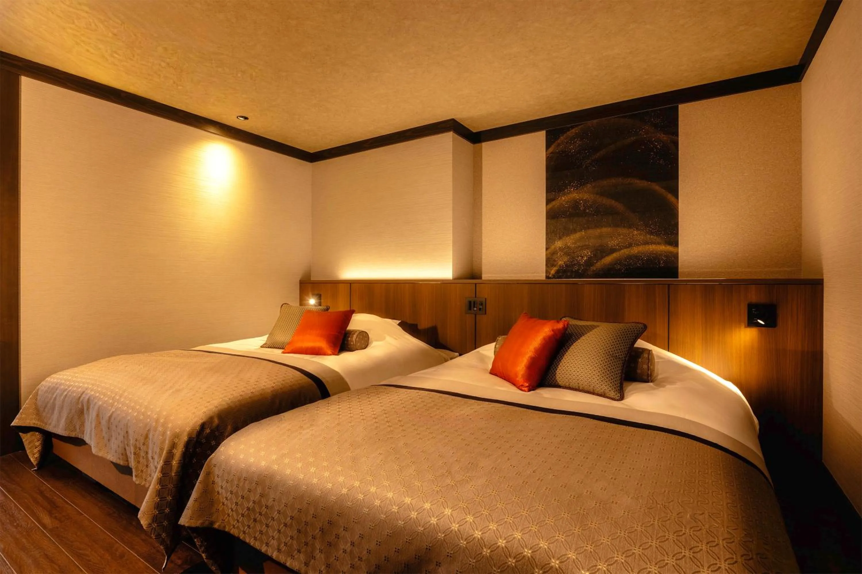 Bedroom, Bed in Machiyado ICHIRYU