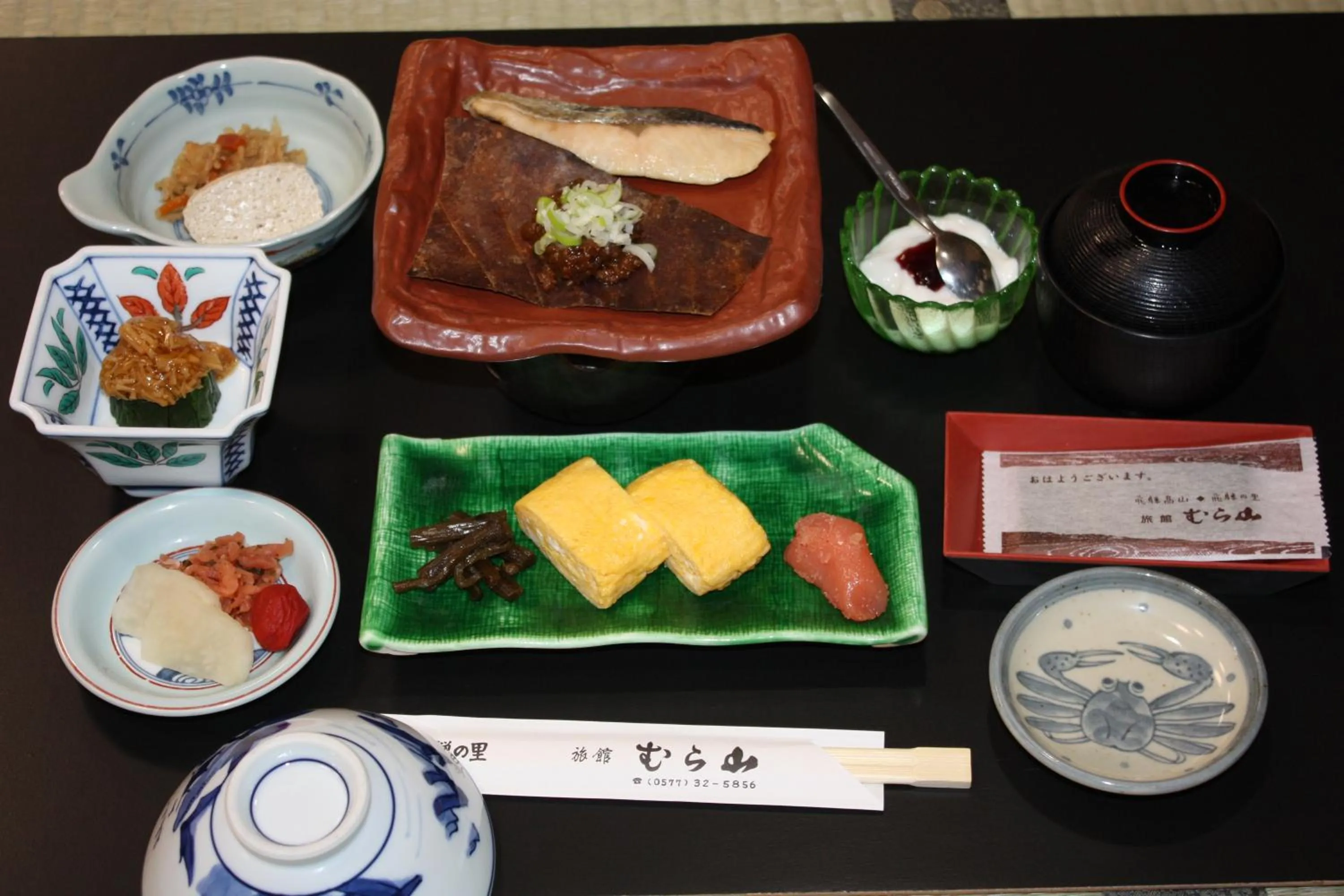 Breakfast in Ryokan Murayama