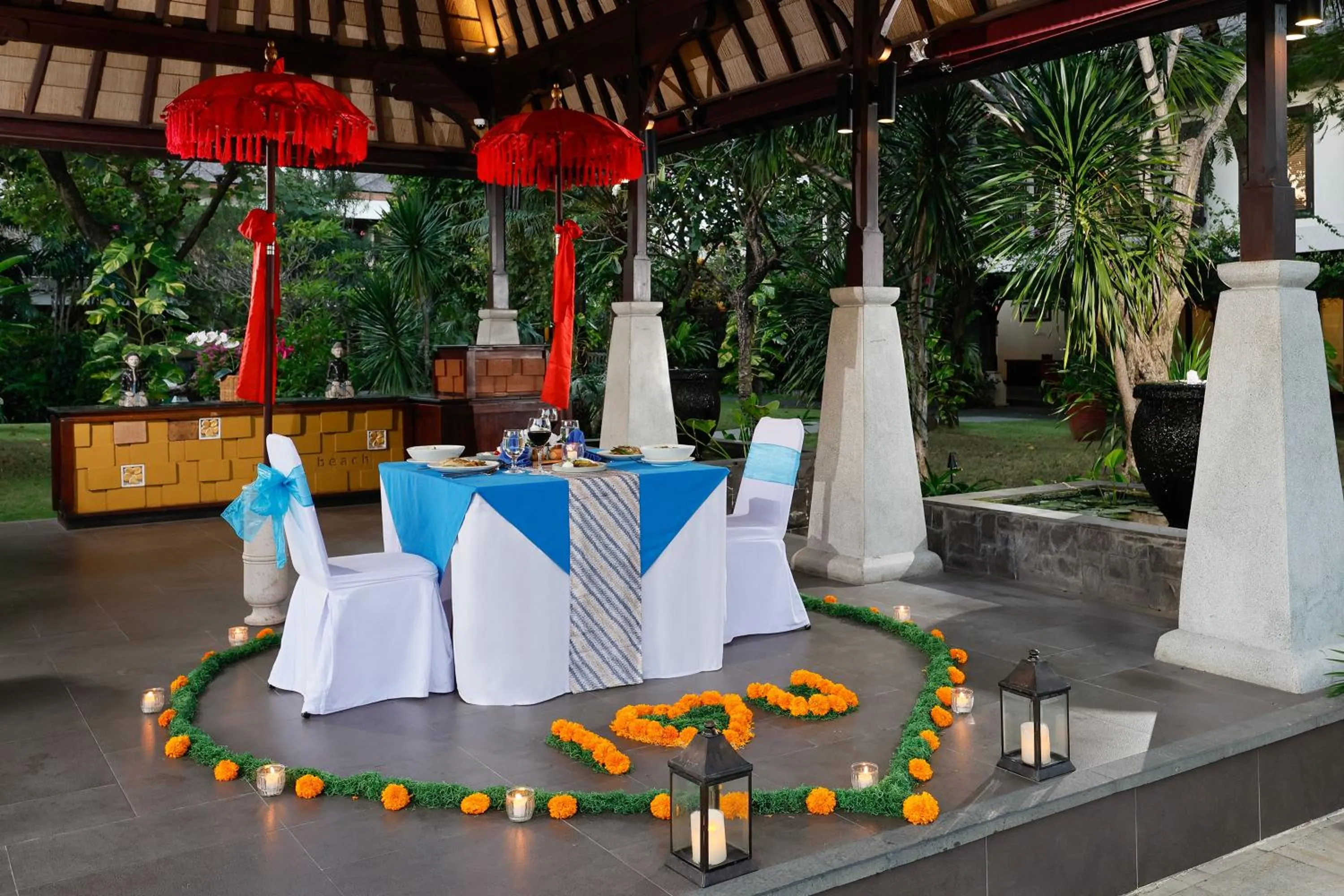 Dinner in Rama Beach Resort and Villas