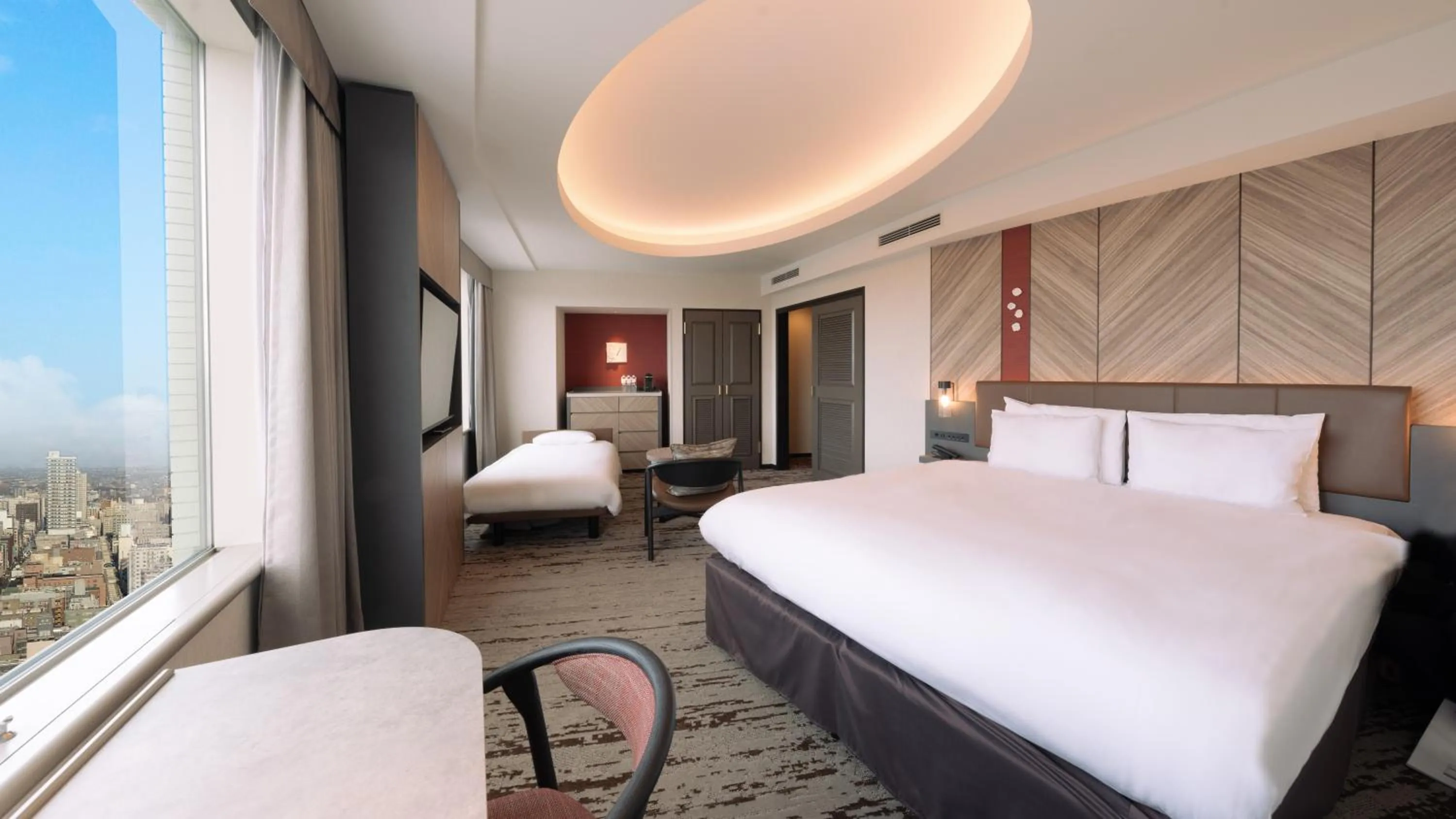 Photo of the whole room, Bed in Sapporo Prince Hotel