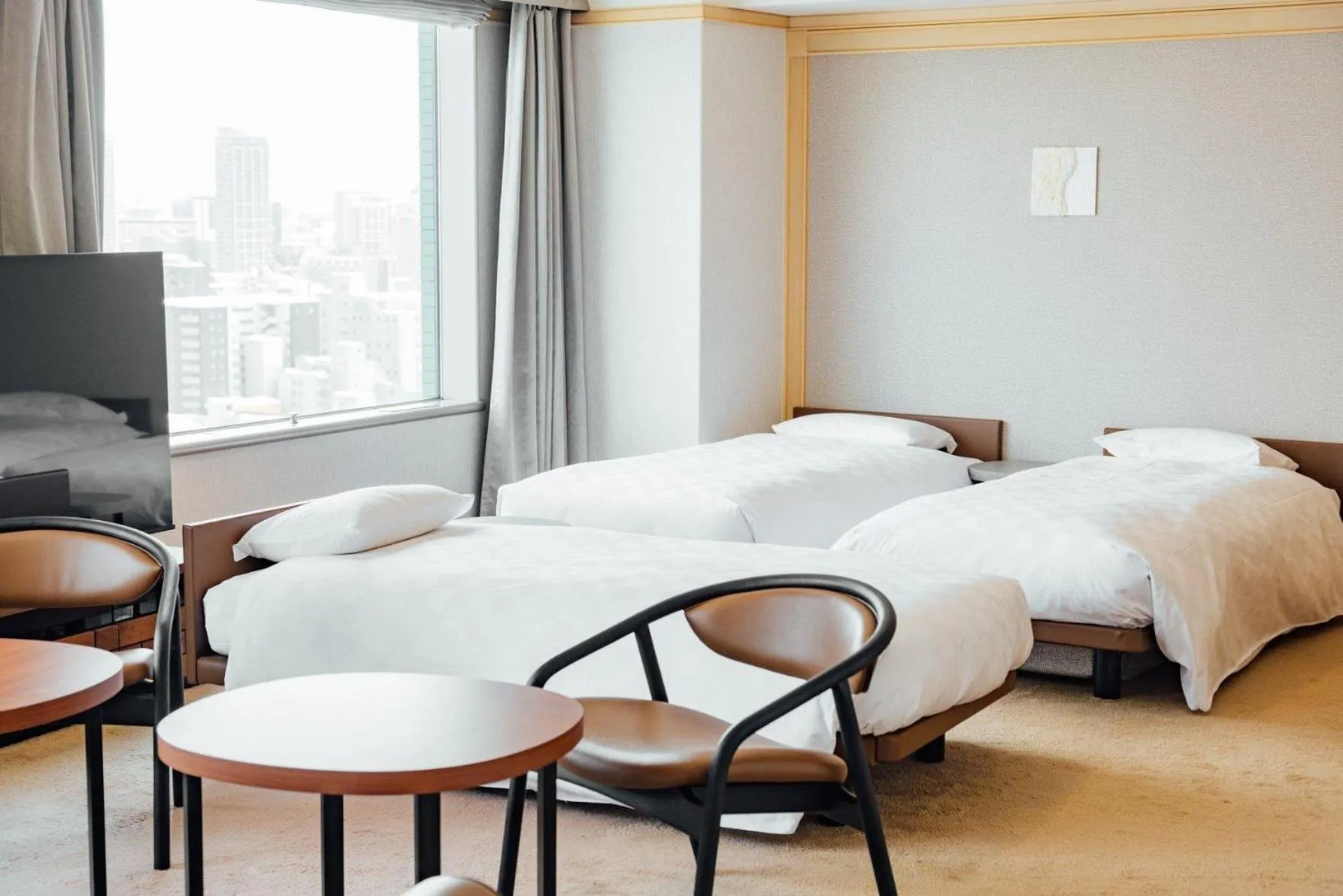 Photo of the whole room, Bed in Sapporo Prince Hotel