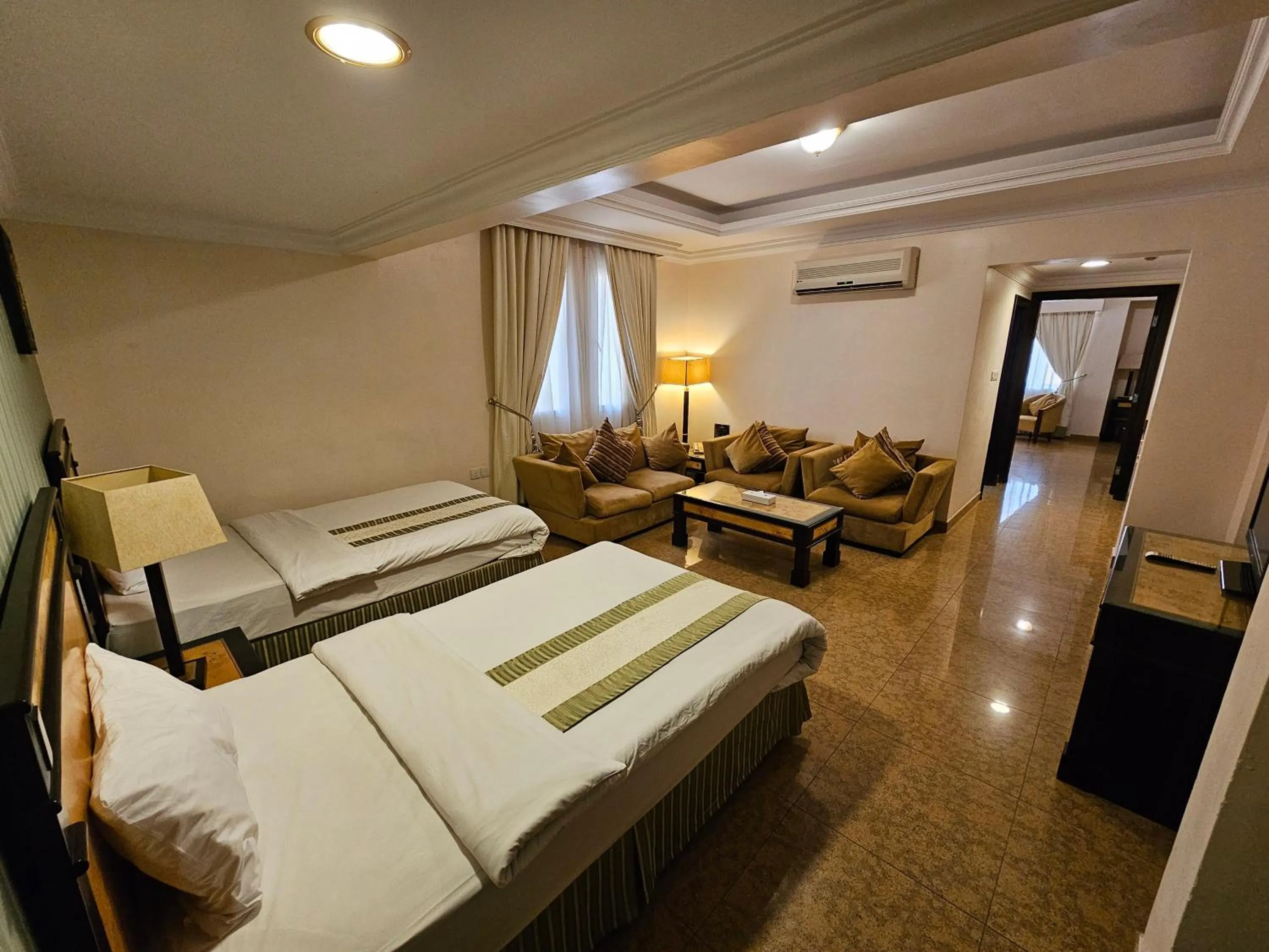 Living room in Garden Hotel Muscat By Royal Titan Group