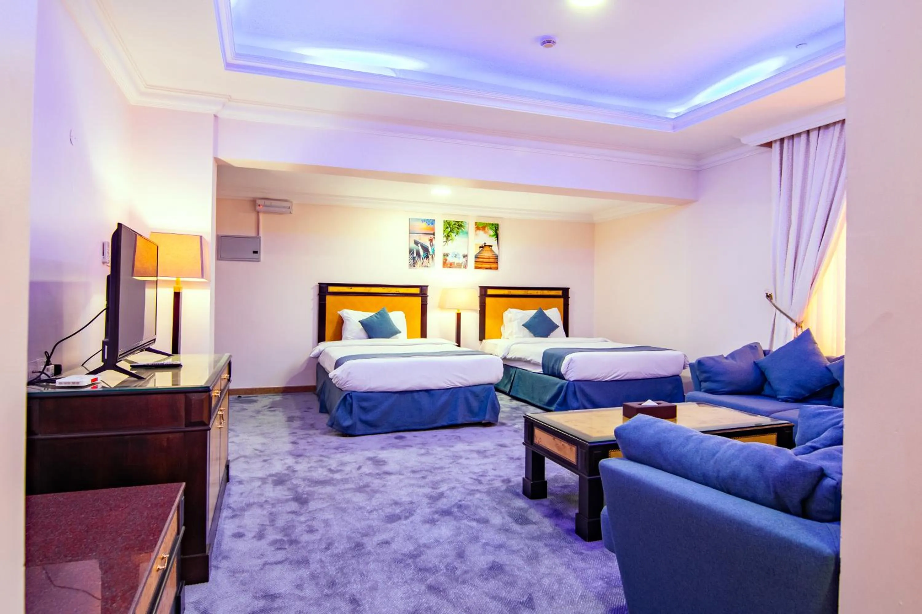 Living room in Garden Hotel Muscat By Royal Titan Group