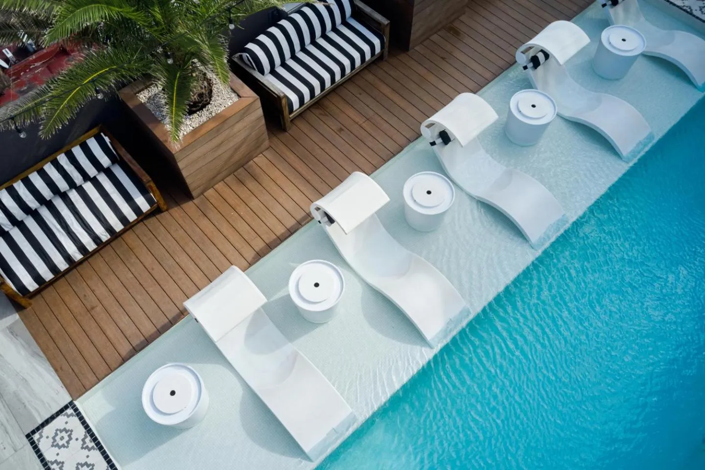 Swimming pool in MARQUEE Playa Hotel