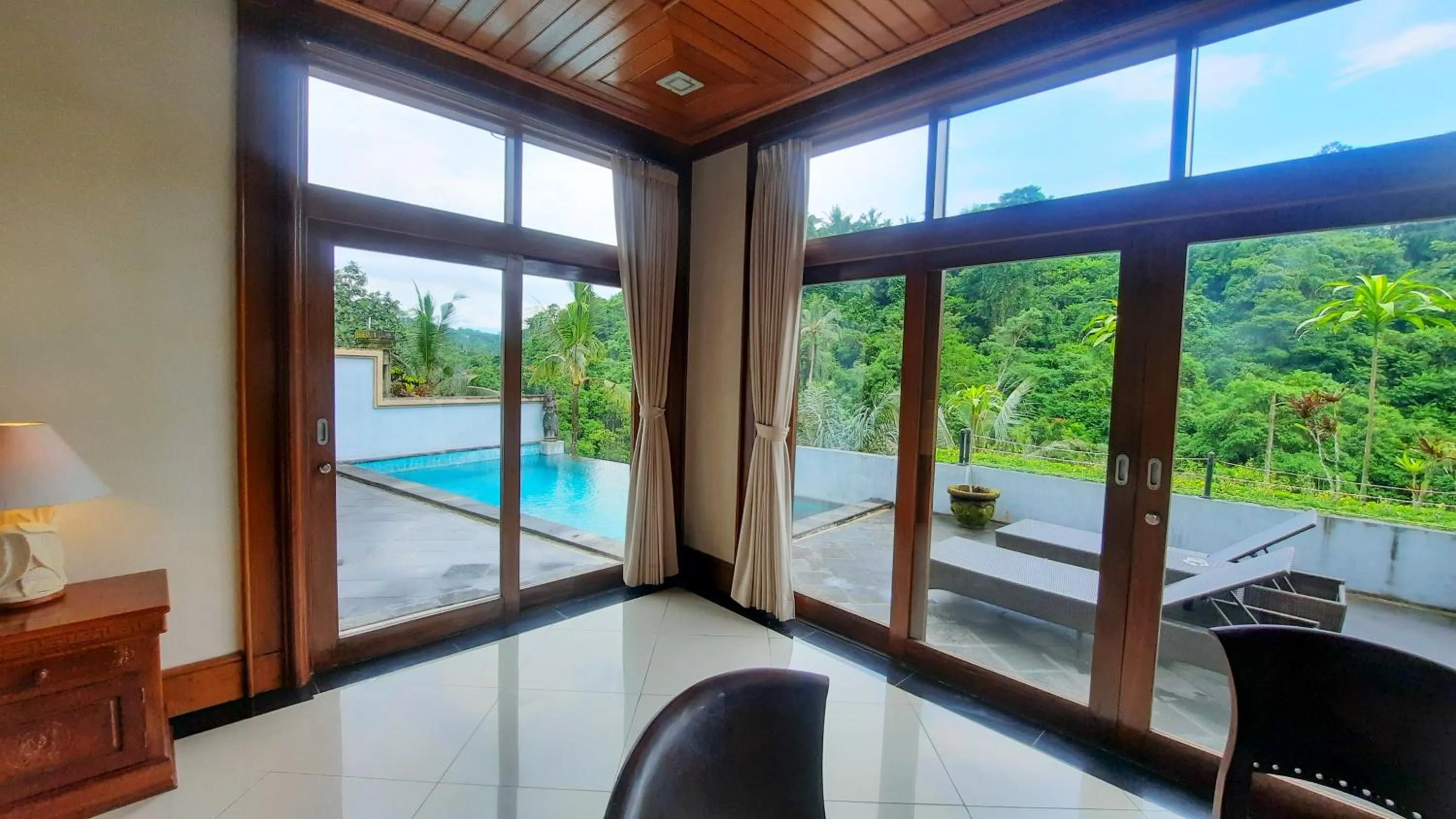 Pool view in The Payogan Villa Resort and Spa