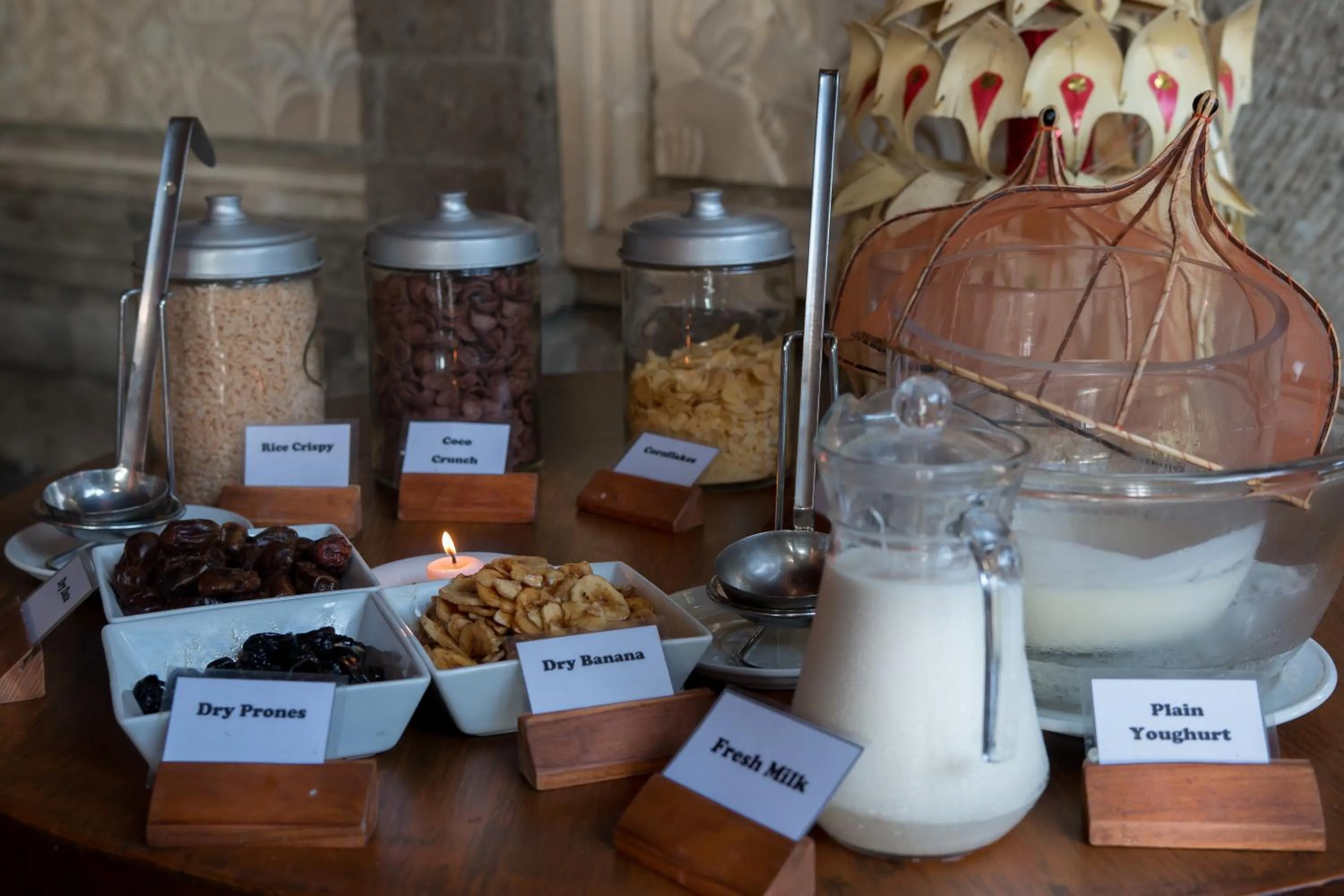 Food and drinks in The Payogan Villa Resort and Spa