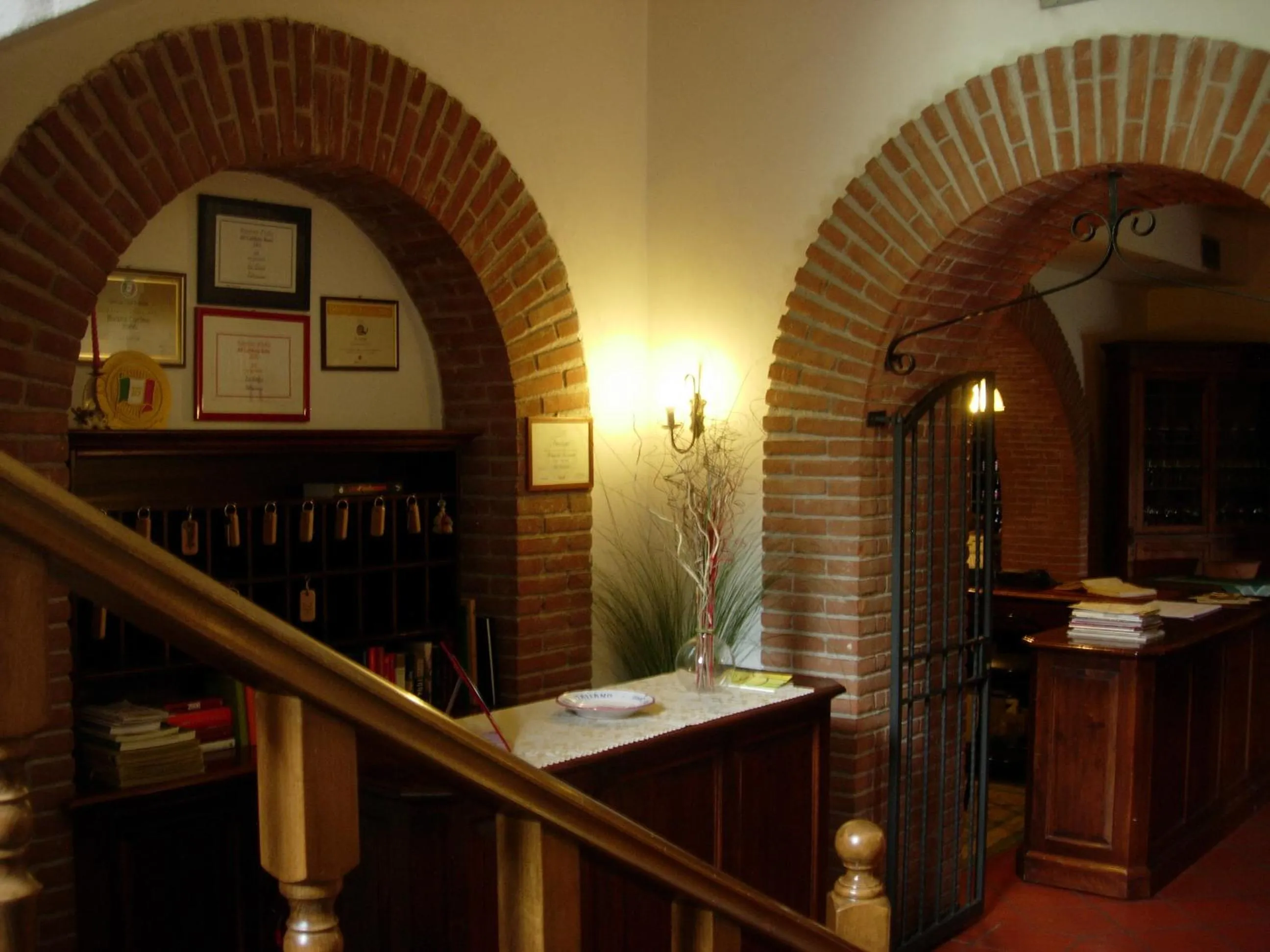 Lobby or reception in La Caveja