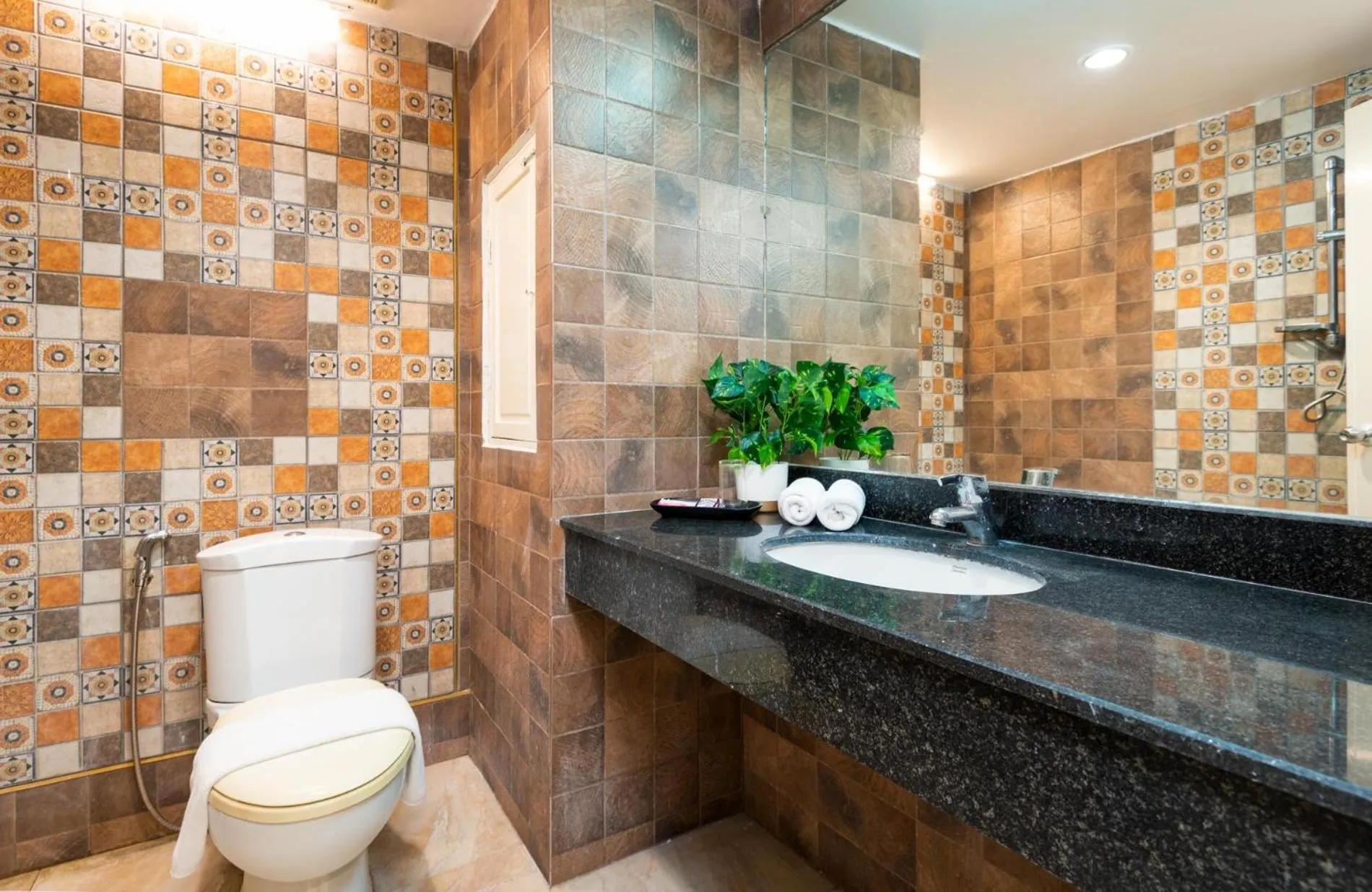 Bathroom in Khurana Inn