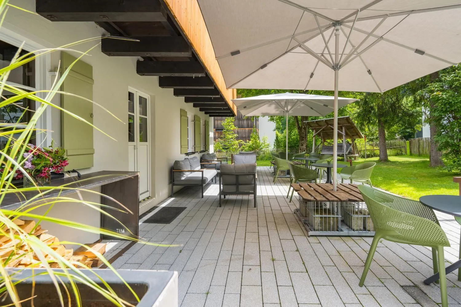 Garden in Hotel Sonne