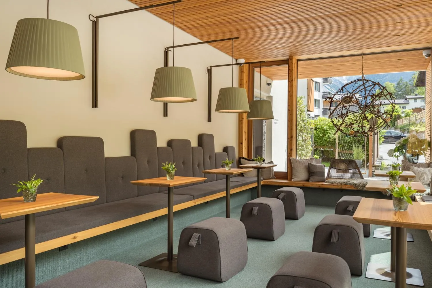 Seating area in Hotel Sonne