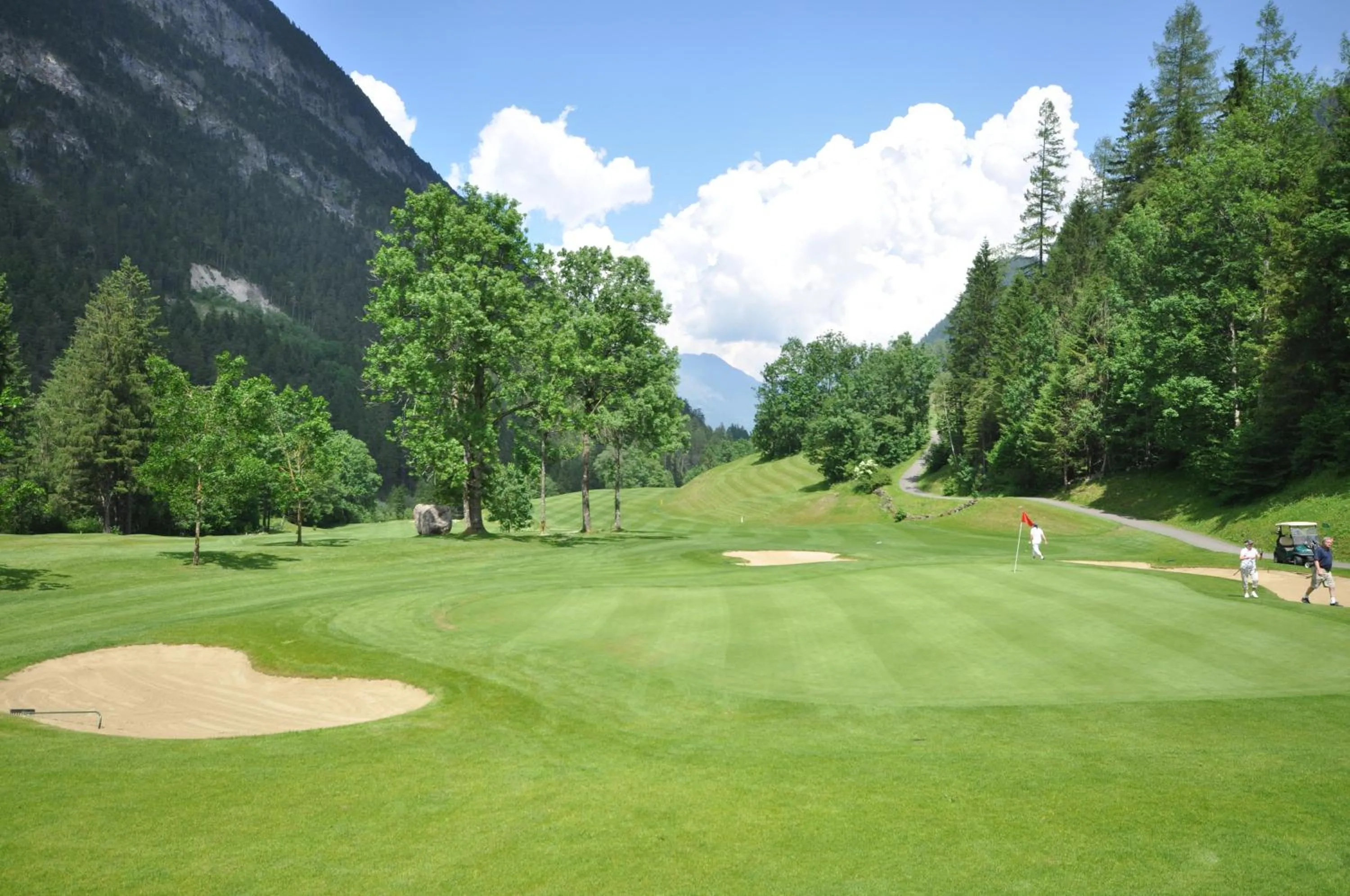 Golfcourse in Hotel Sonne
