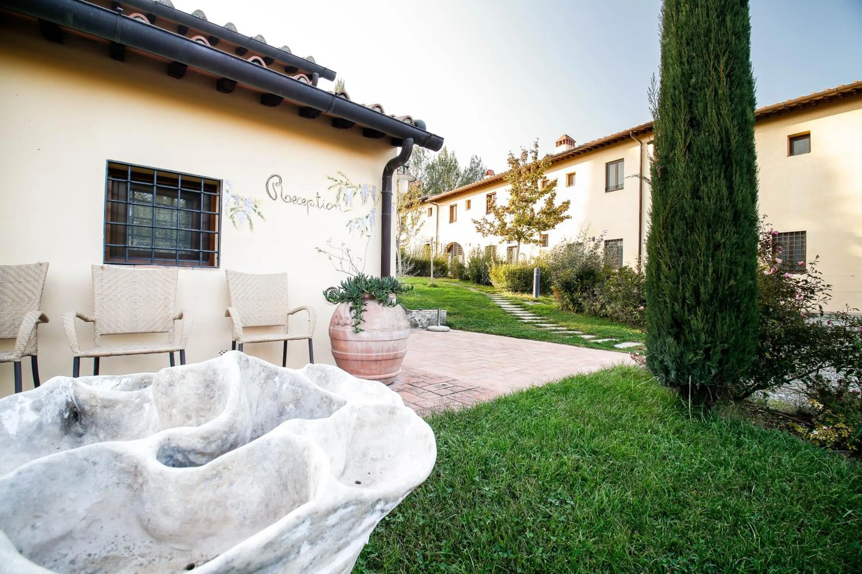 Lobby or reception in Gatto Bianco Tizzauli