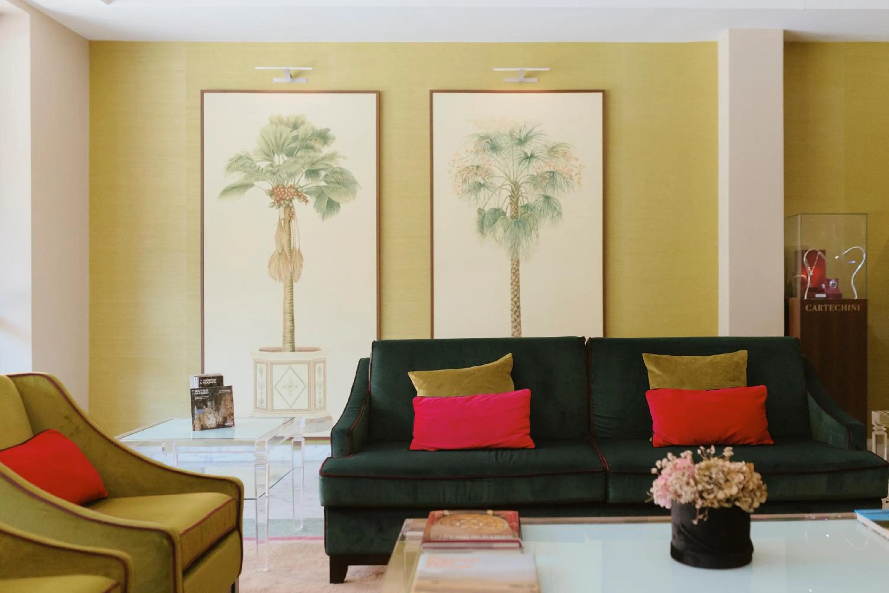 Lobby or reception in Hotel Miramare