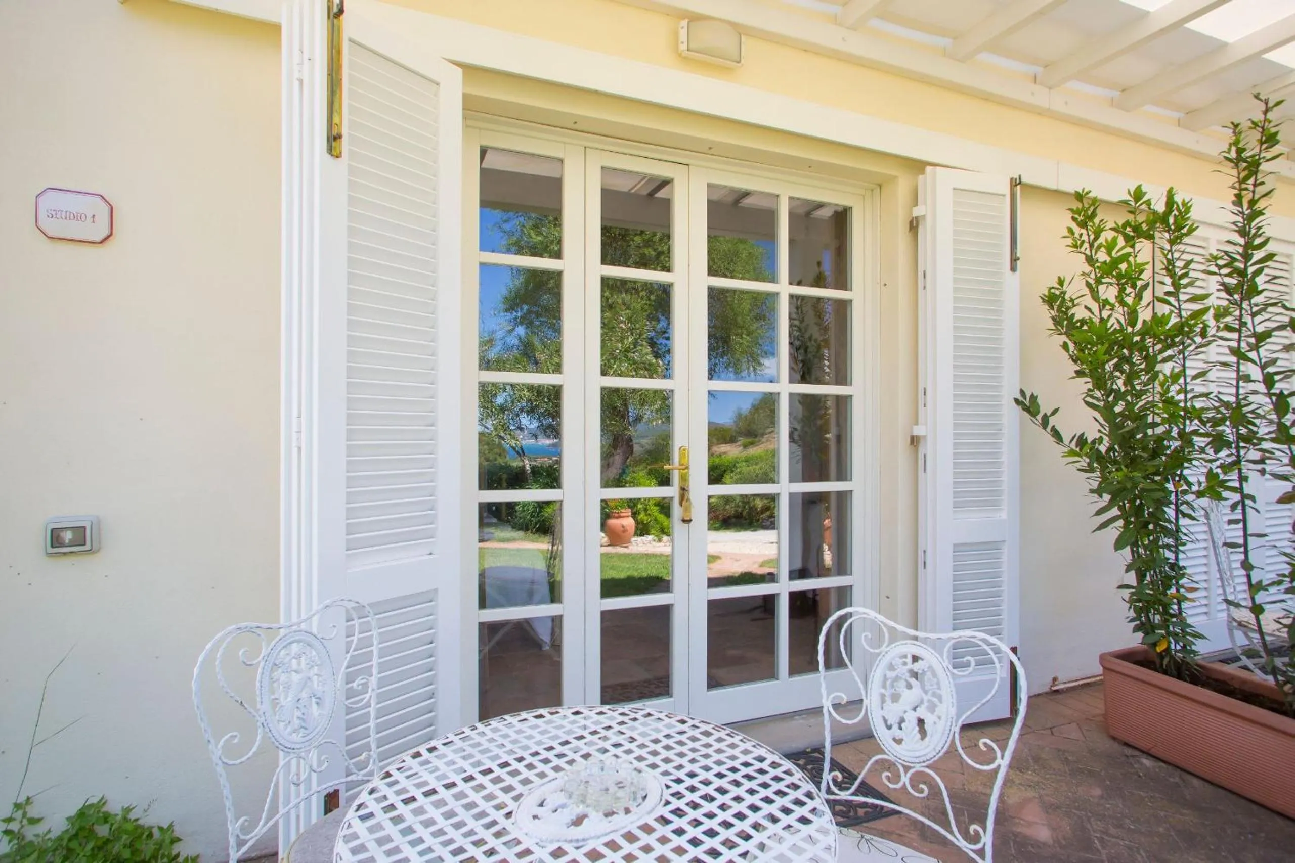 Balcony/Terrace in Hotel Santo Stefano