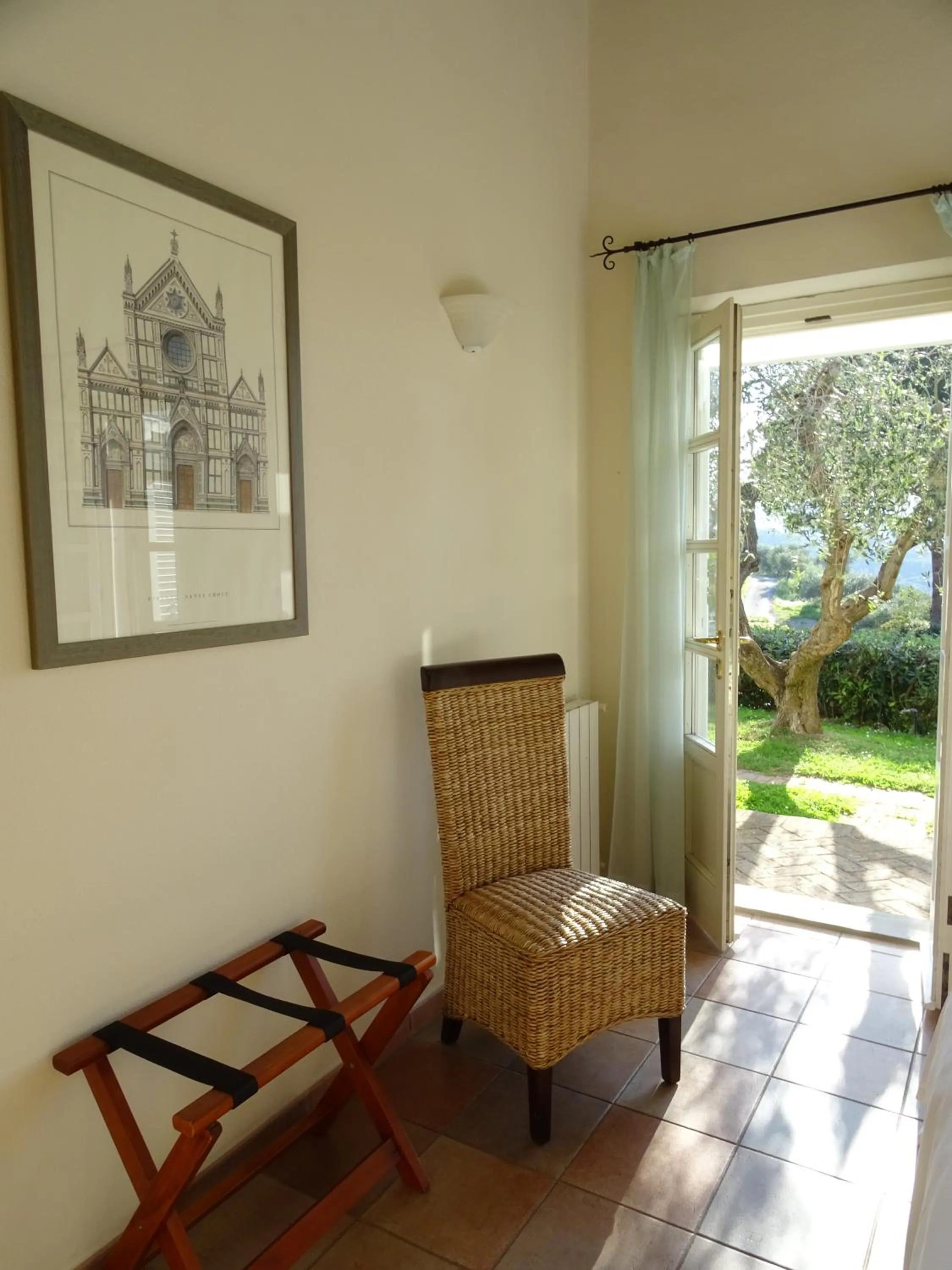 Garden view in Hotel Santo Stefano