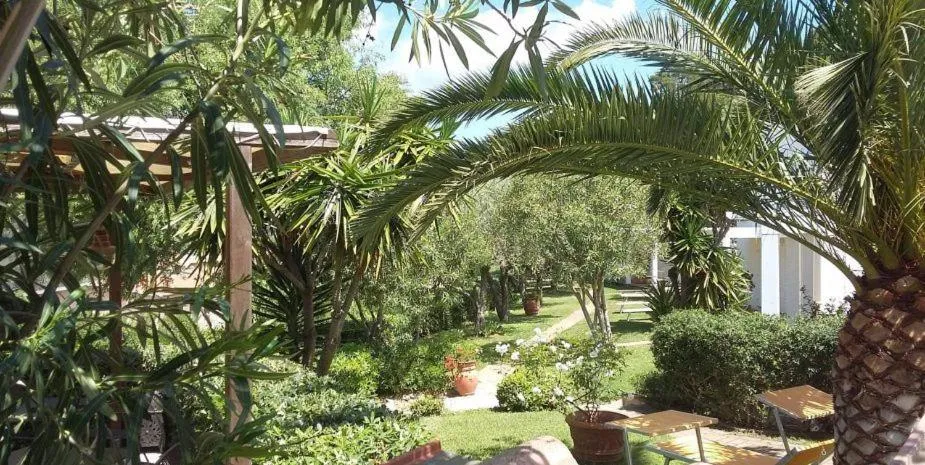Garden view in Hotel Santo Stefano