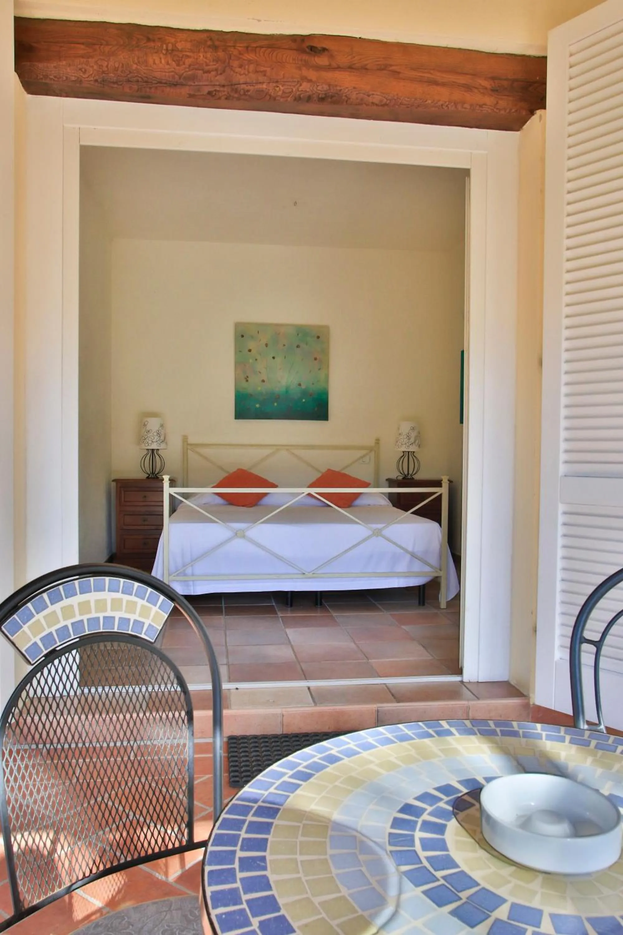 Bed in Hotel Santo Stefano