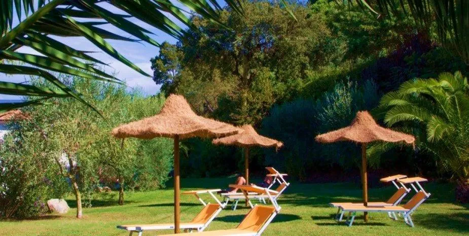 Garden view in Hotel Santo Stefano