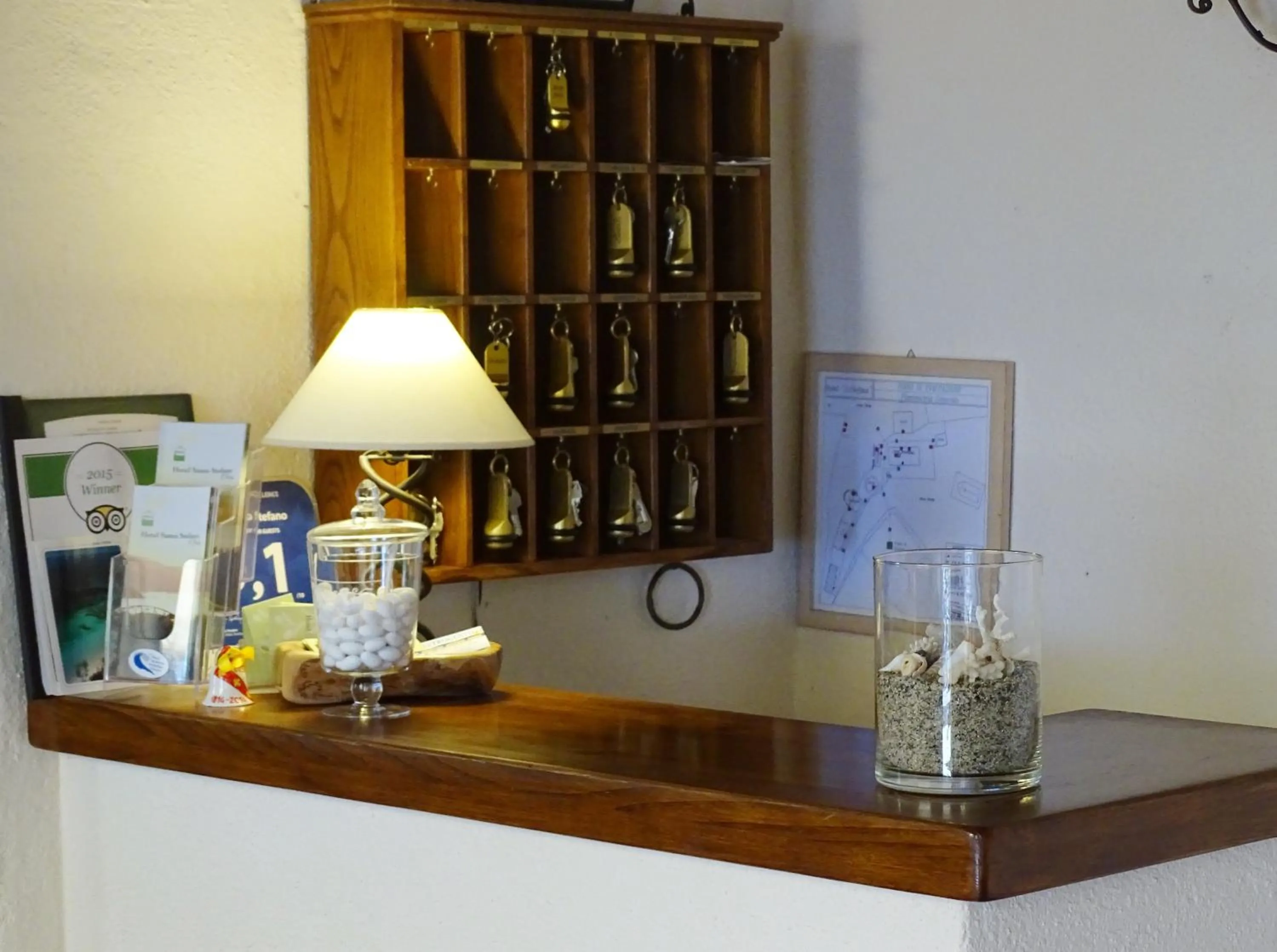 Lobby or reception in Hotel Santo Stefano