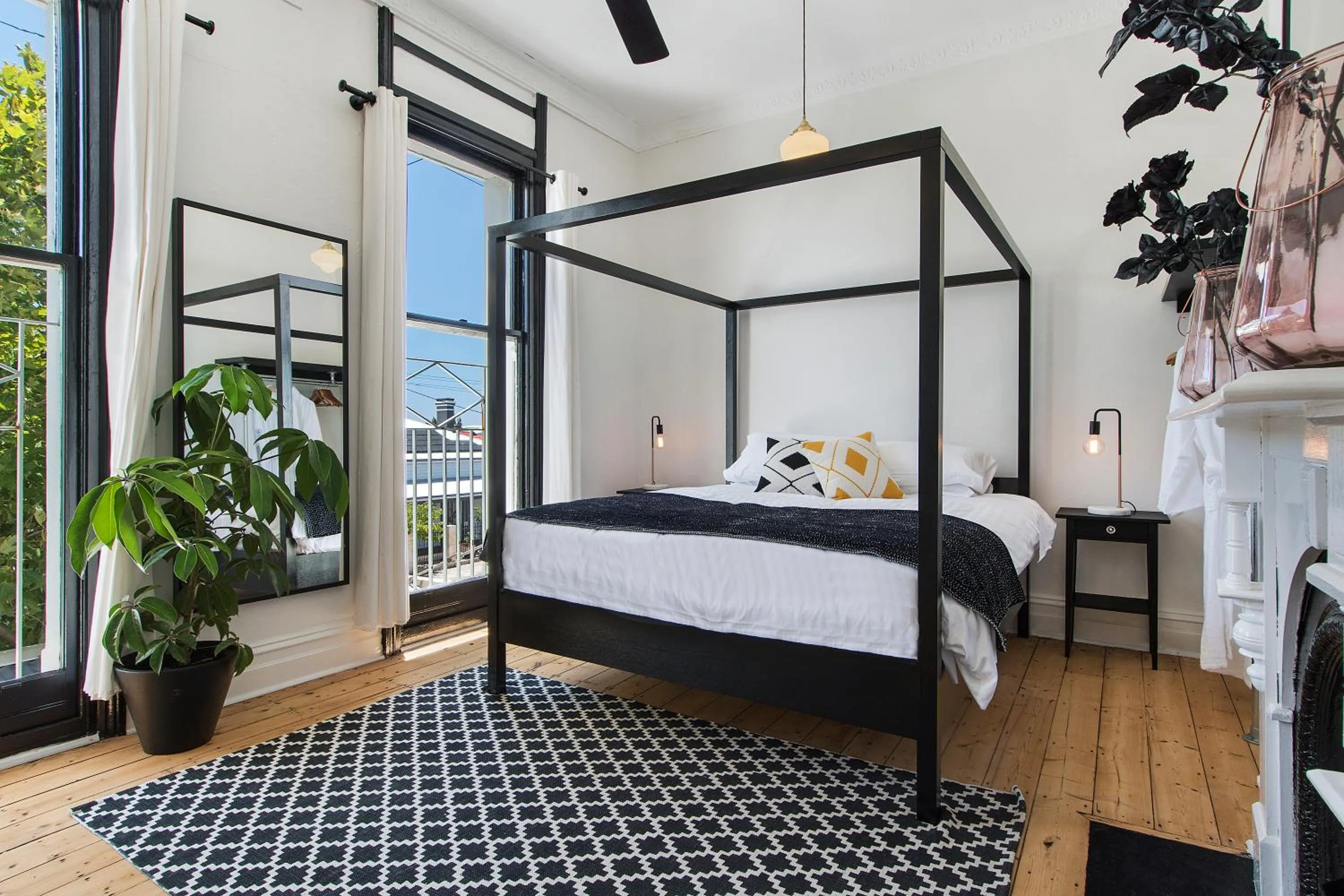 Bed in The Local Hotel