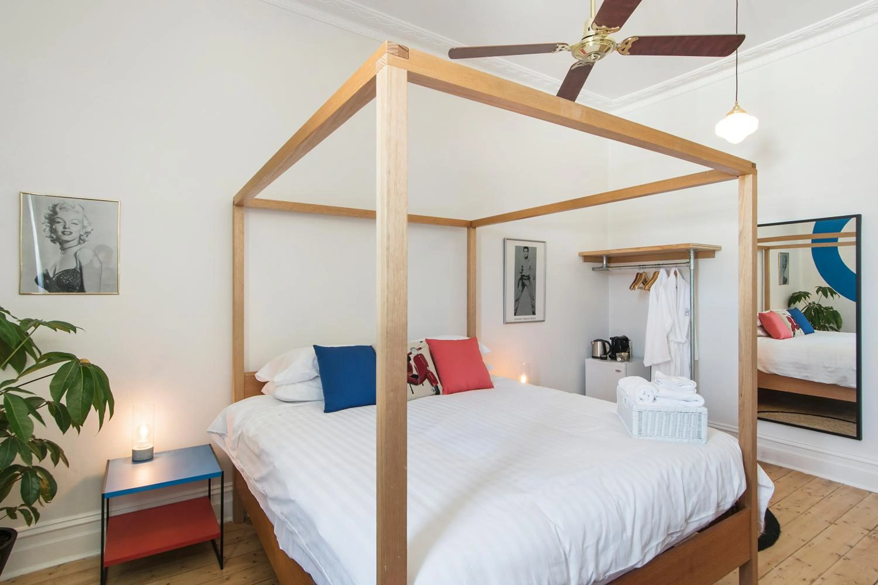 Bed in The Local Hotel