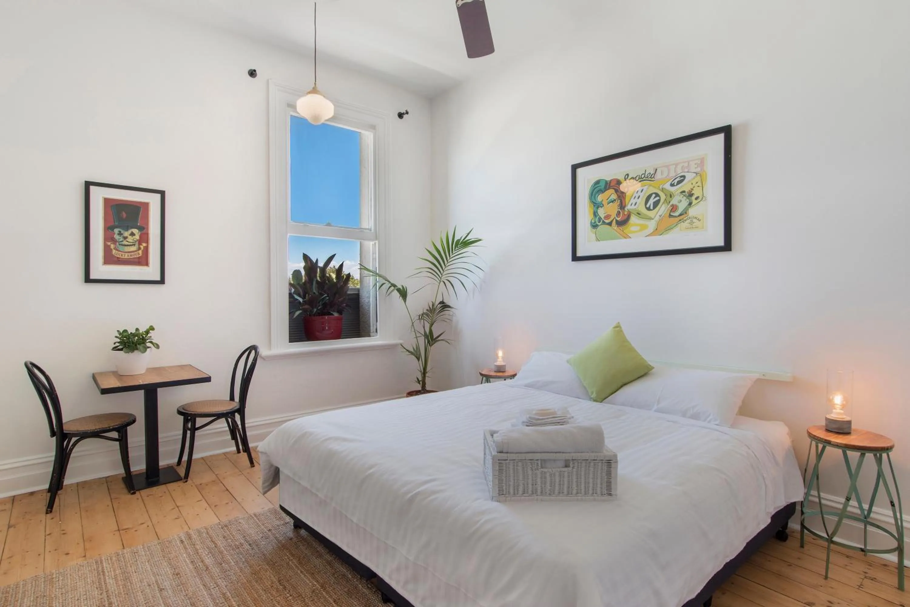 Bed in The Local Hotel