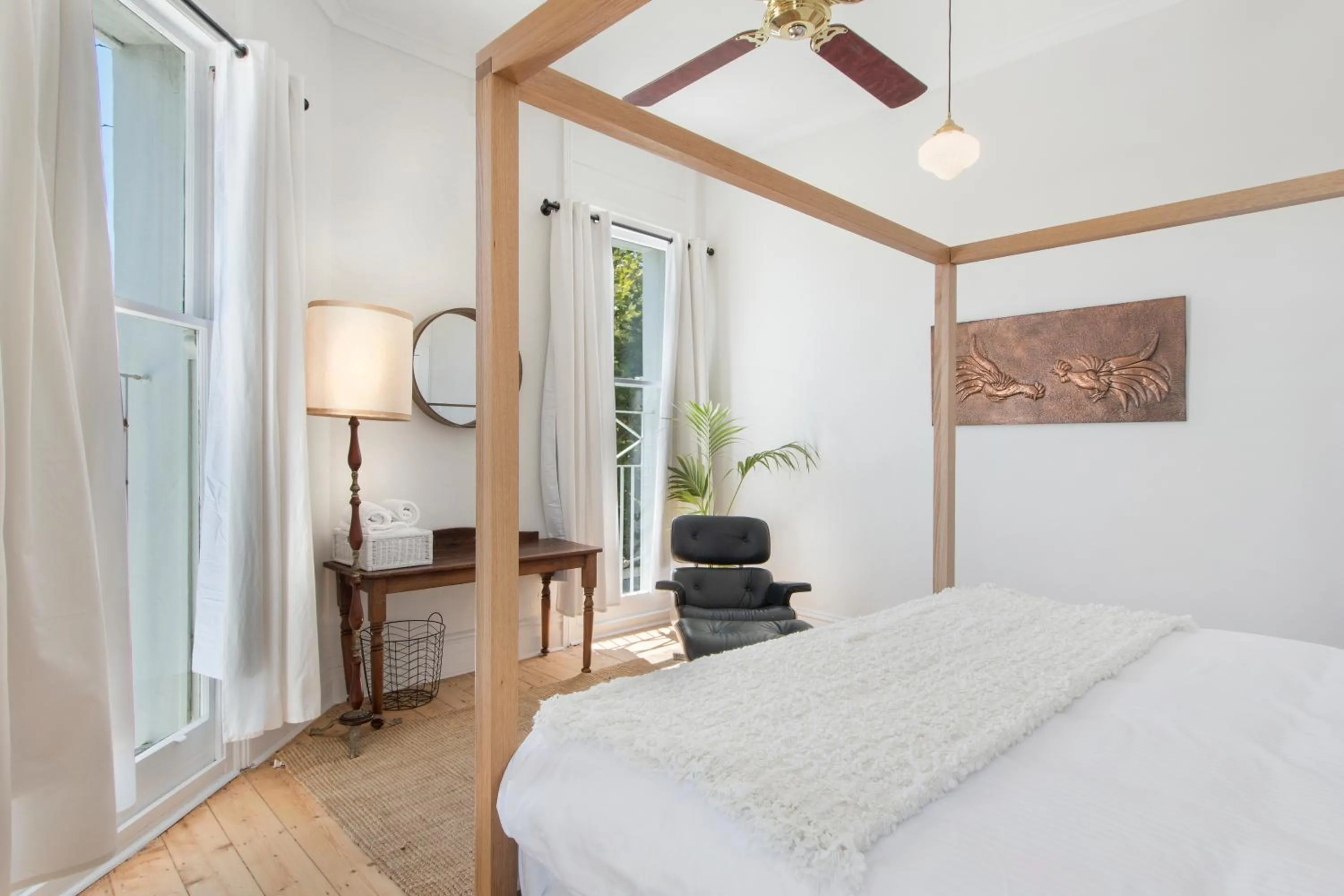 Bed in The Local Hotel