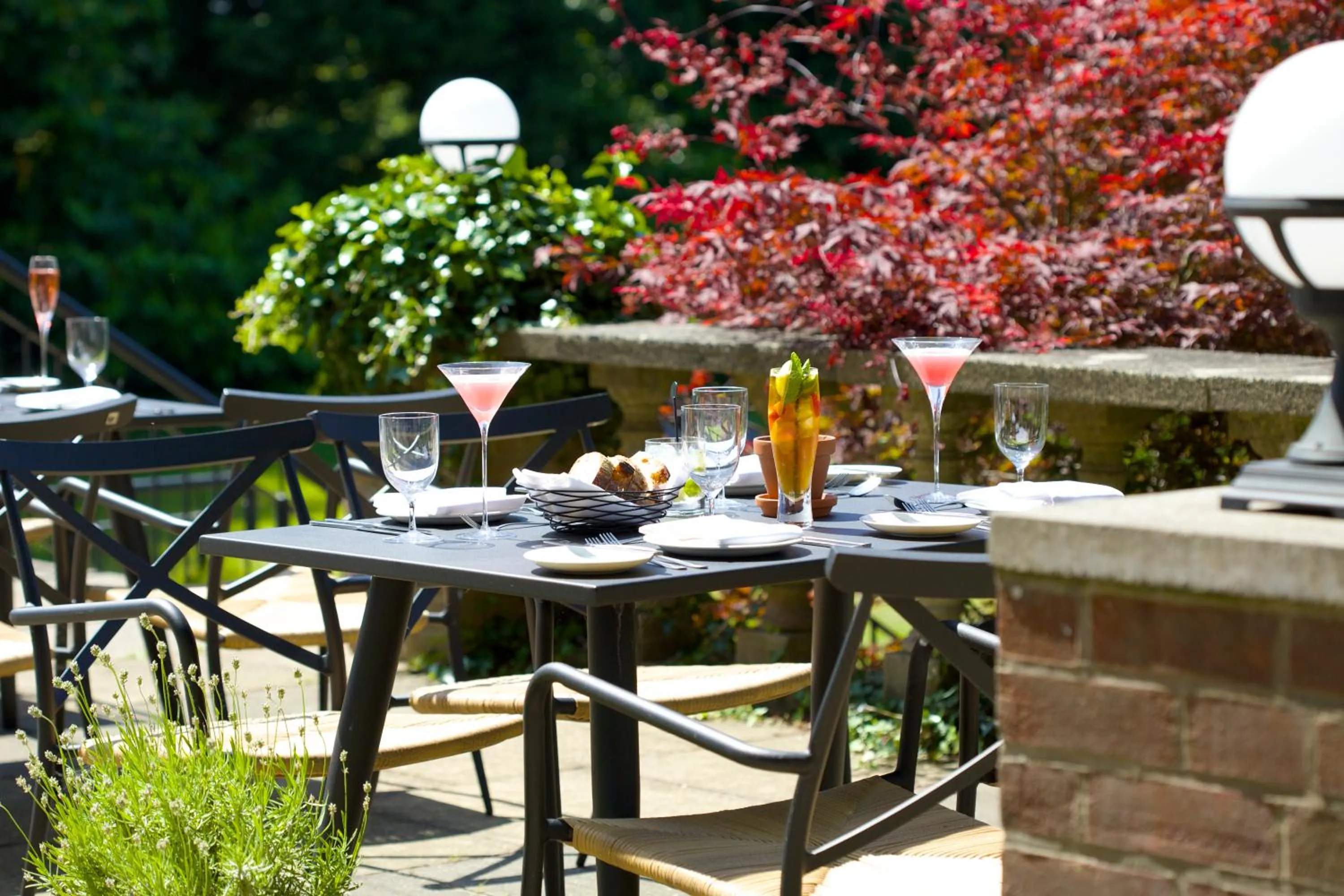Balcony/Terrace in The Manor at Sway – Hotel, Restaurant and Gardens
