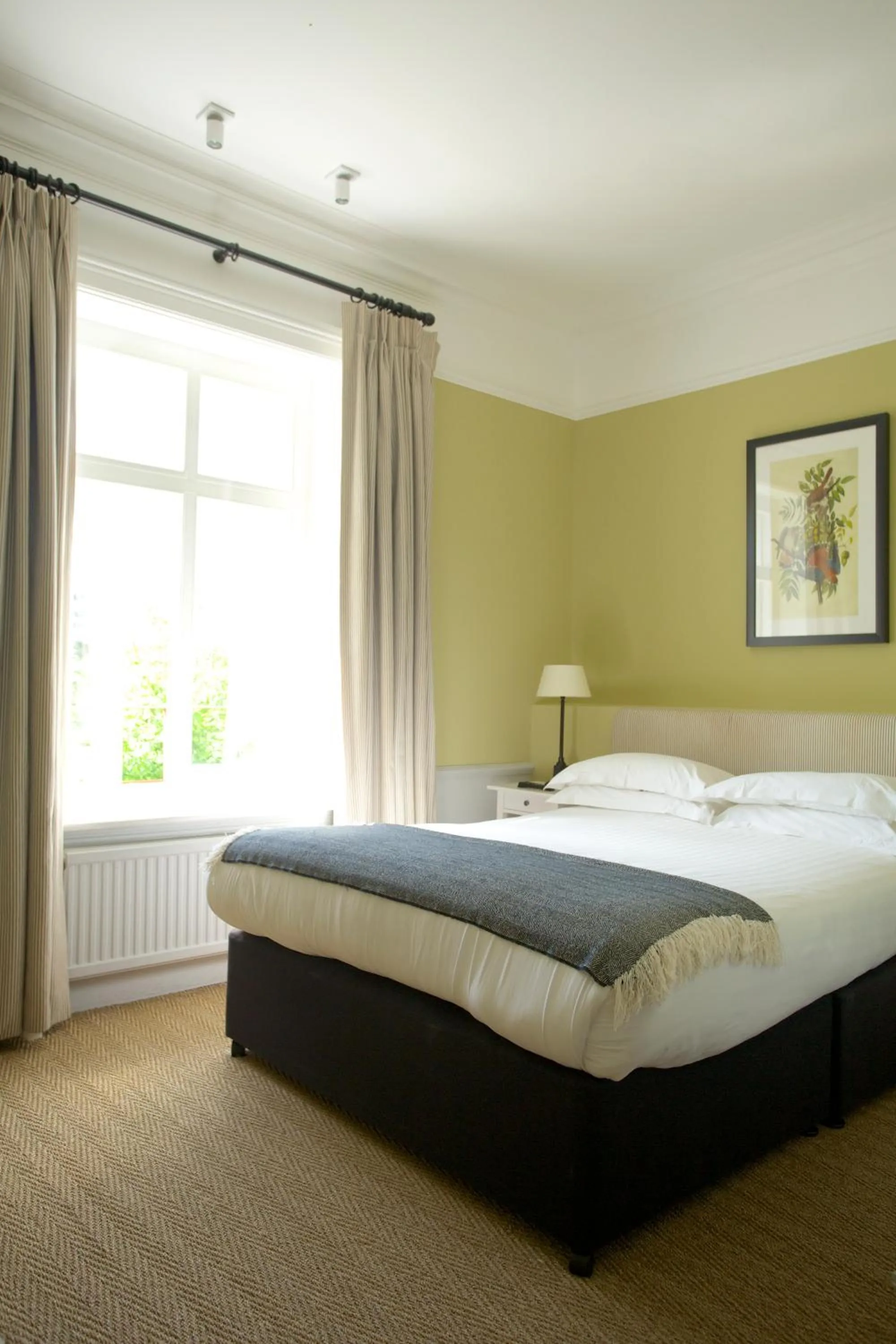 Bed in The Manor at Sway – Hotel, Restaurant and Gardens