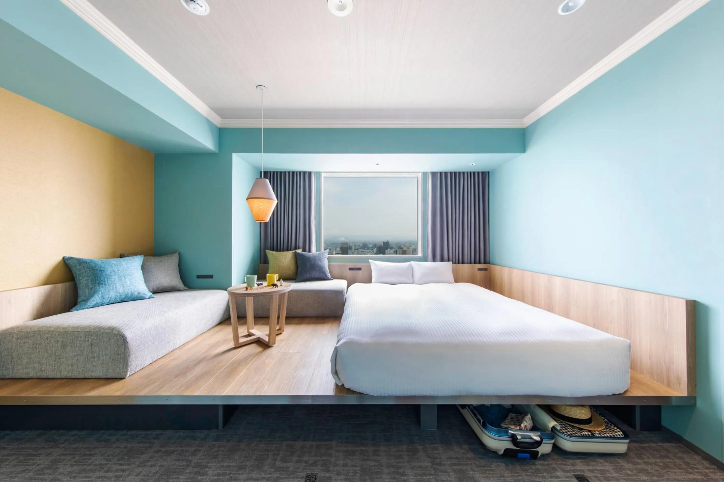 Photo of the whole room, Bed in OMO7 Asahikawa by Hoshino Resorts