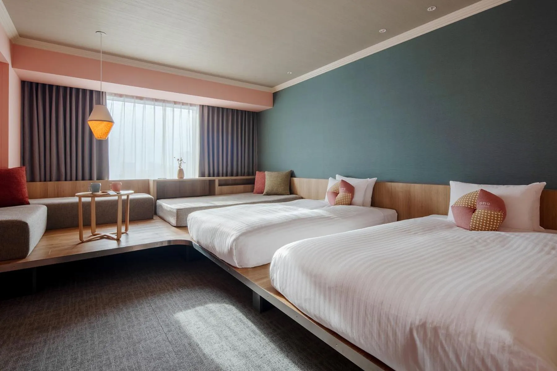 Photo of the whole room, Bed in OMO7 Asahikawa by Hoshino Resorts