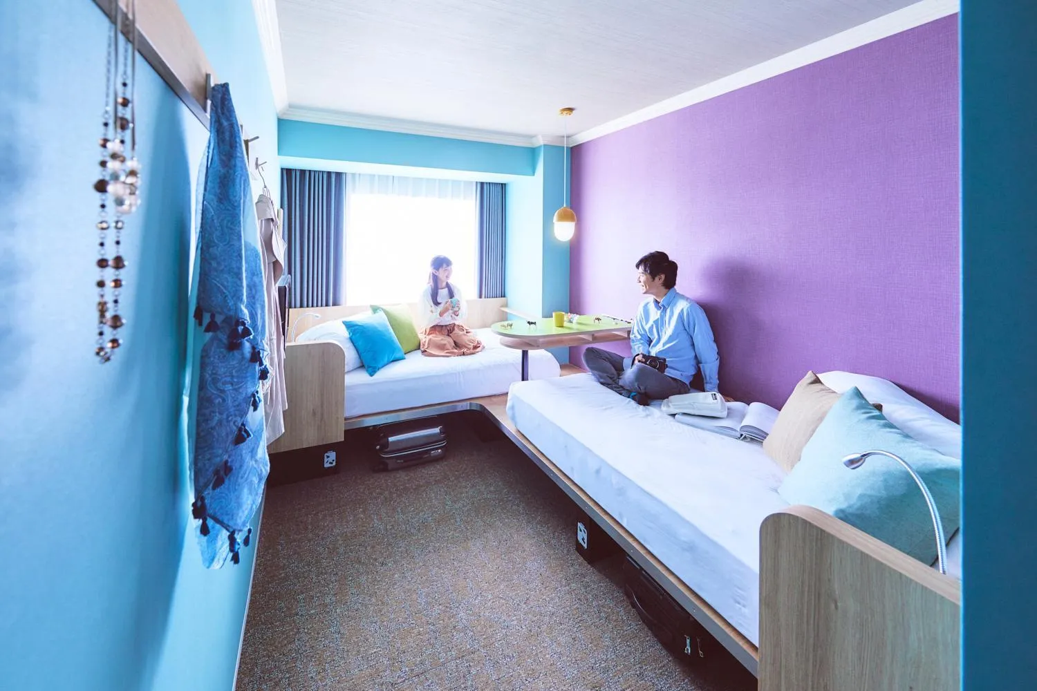 Photo of the whole room, Bed in OMO7 Asahikawa by Hoshino Resorts