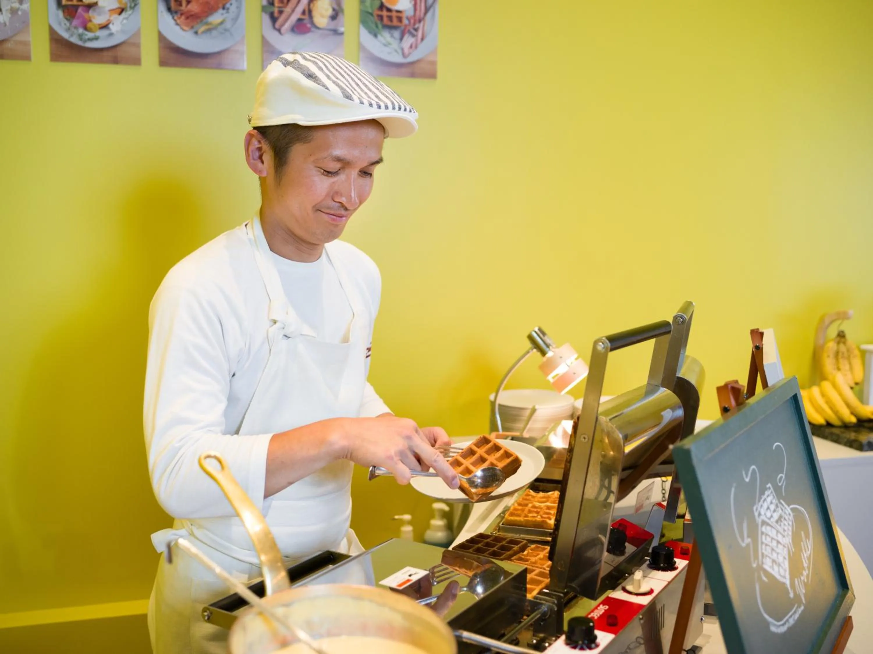 Buffet breakfast in OMO7 Asahikawa by Hoshino Resorts