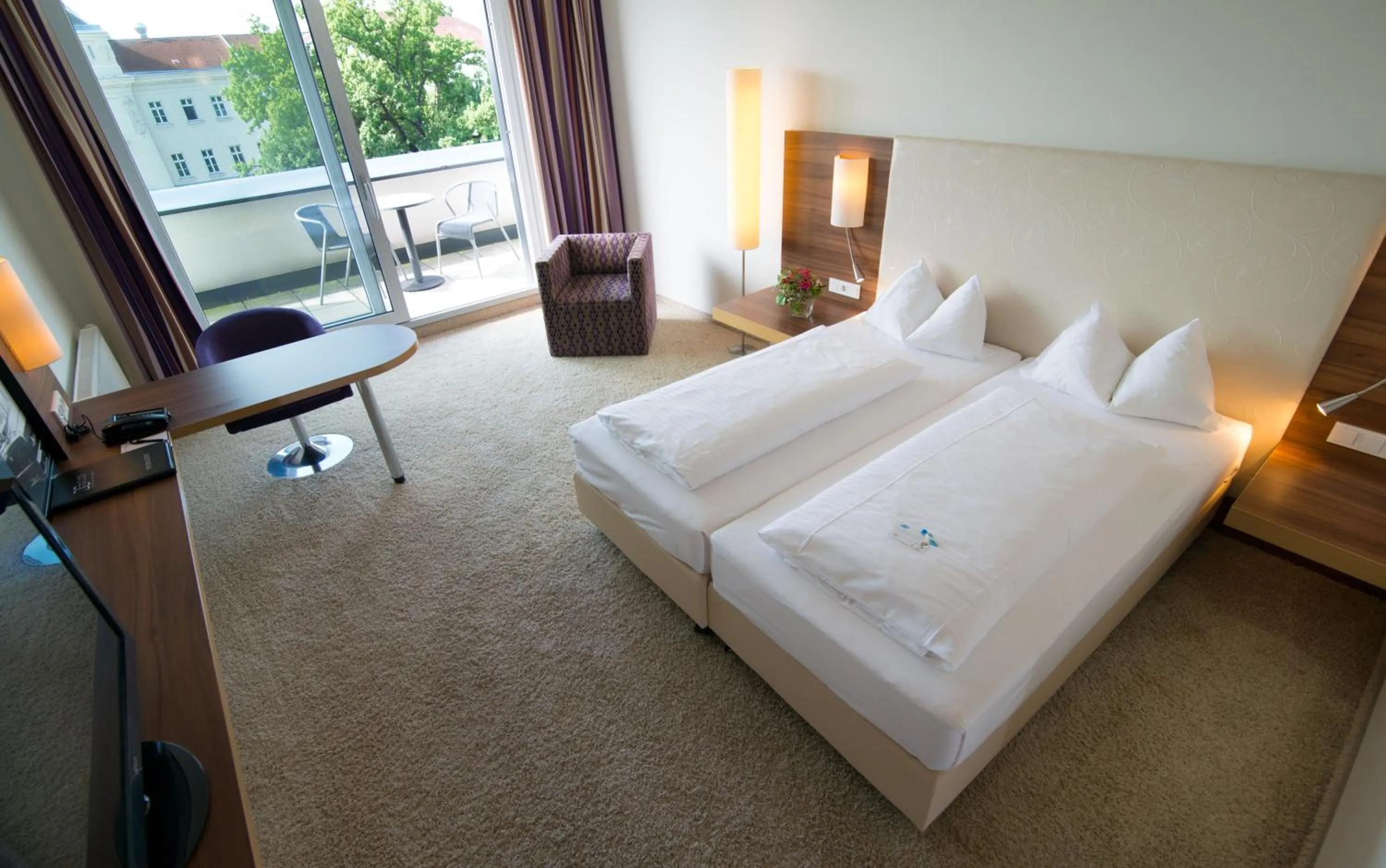 Photo of the whole room, Bed in Cityhotel D&C St.Pölten
