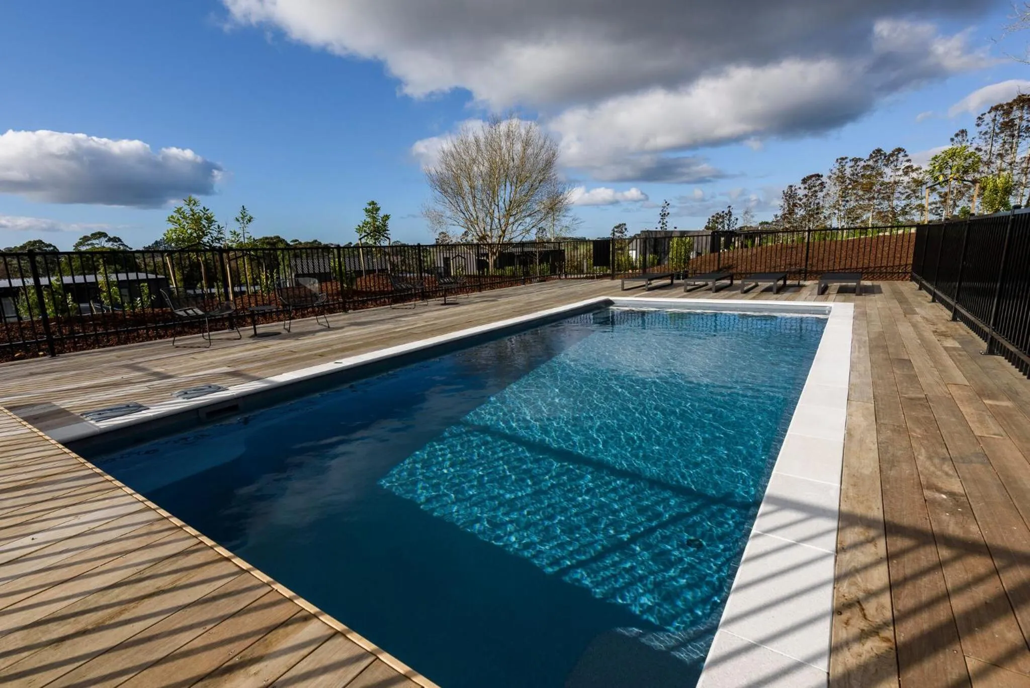 Swimming pool in Plume Villas