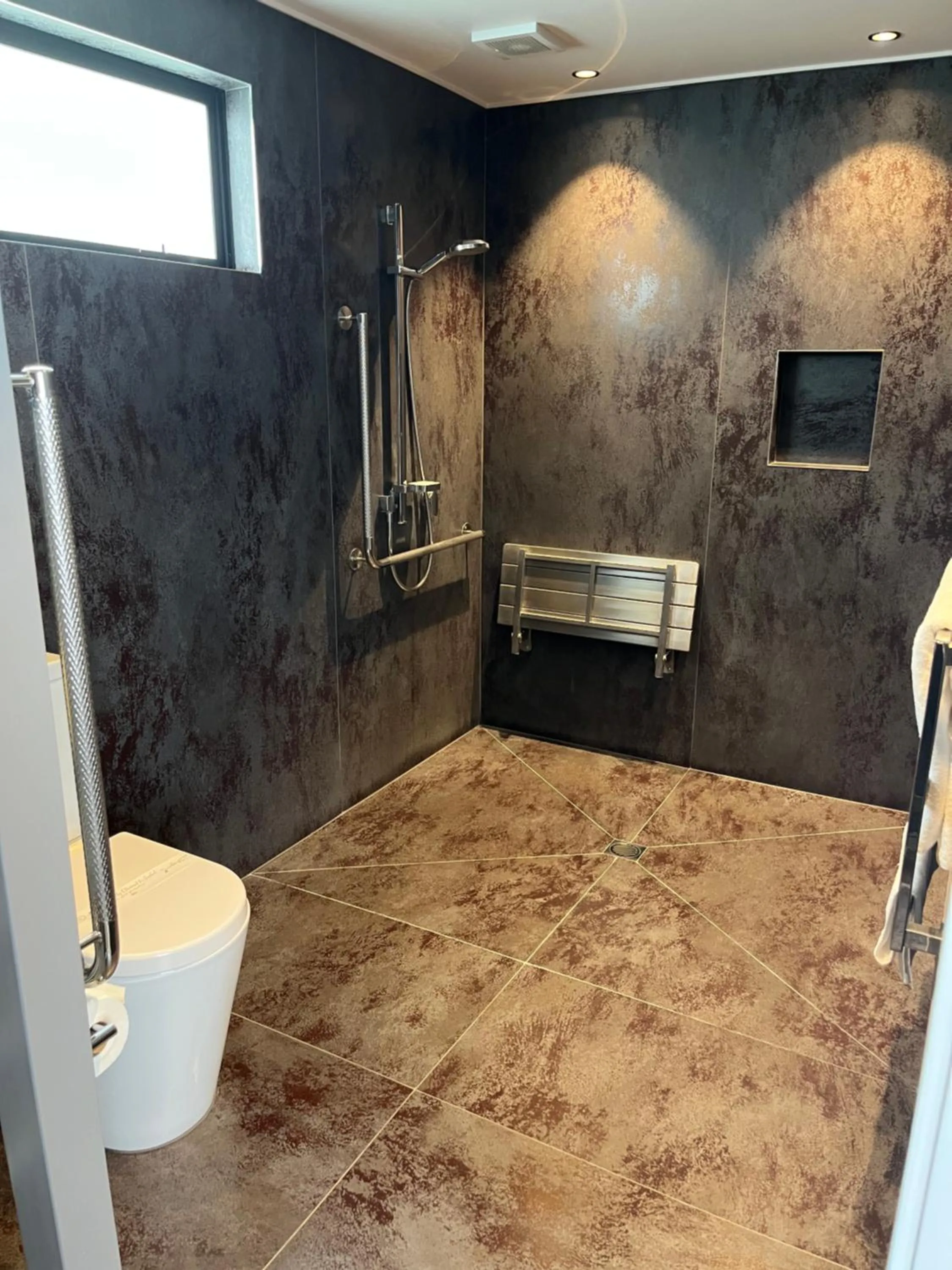 Shower in Plume Villas