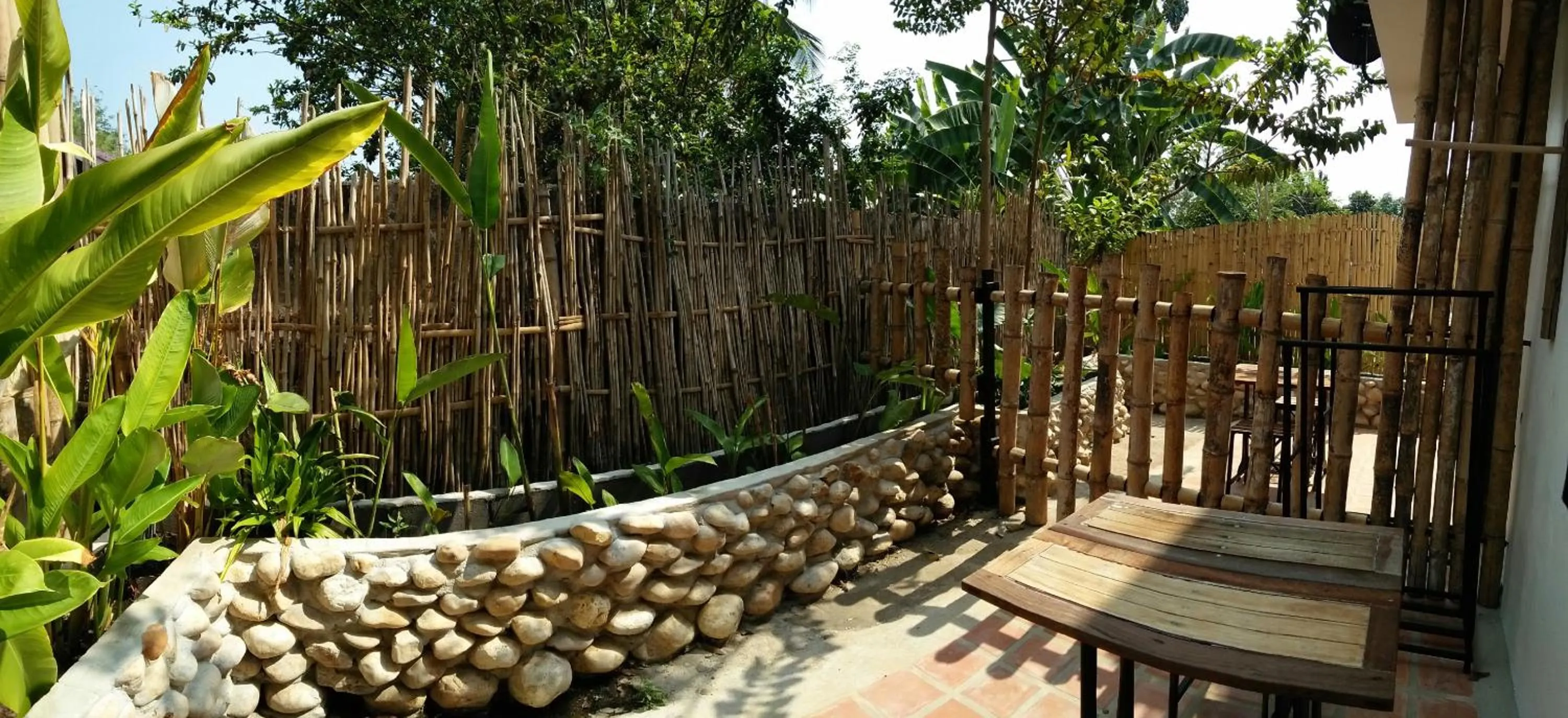 Patio in Kingfisher House