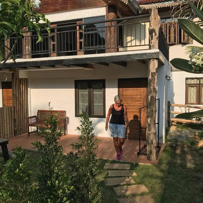 Garden in Kingfisher House