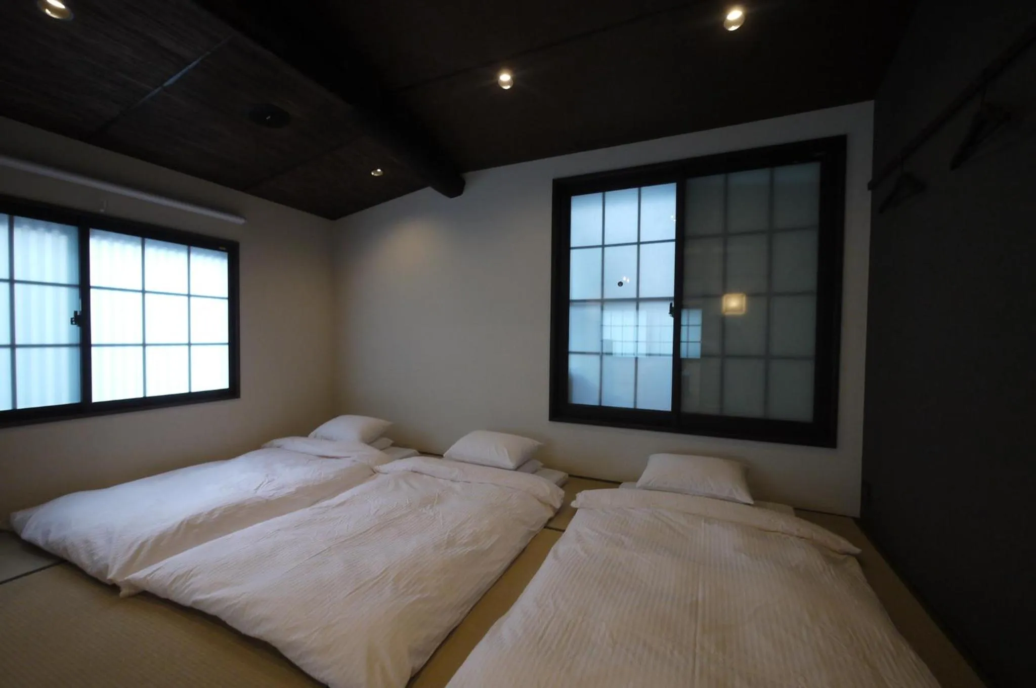 Bed in Machiya Kaemon