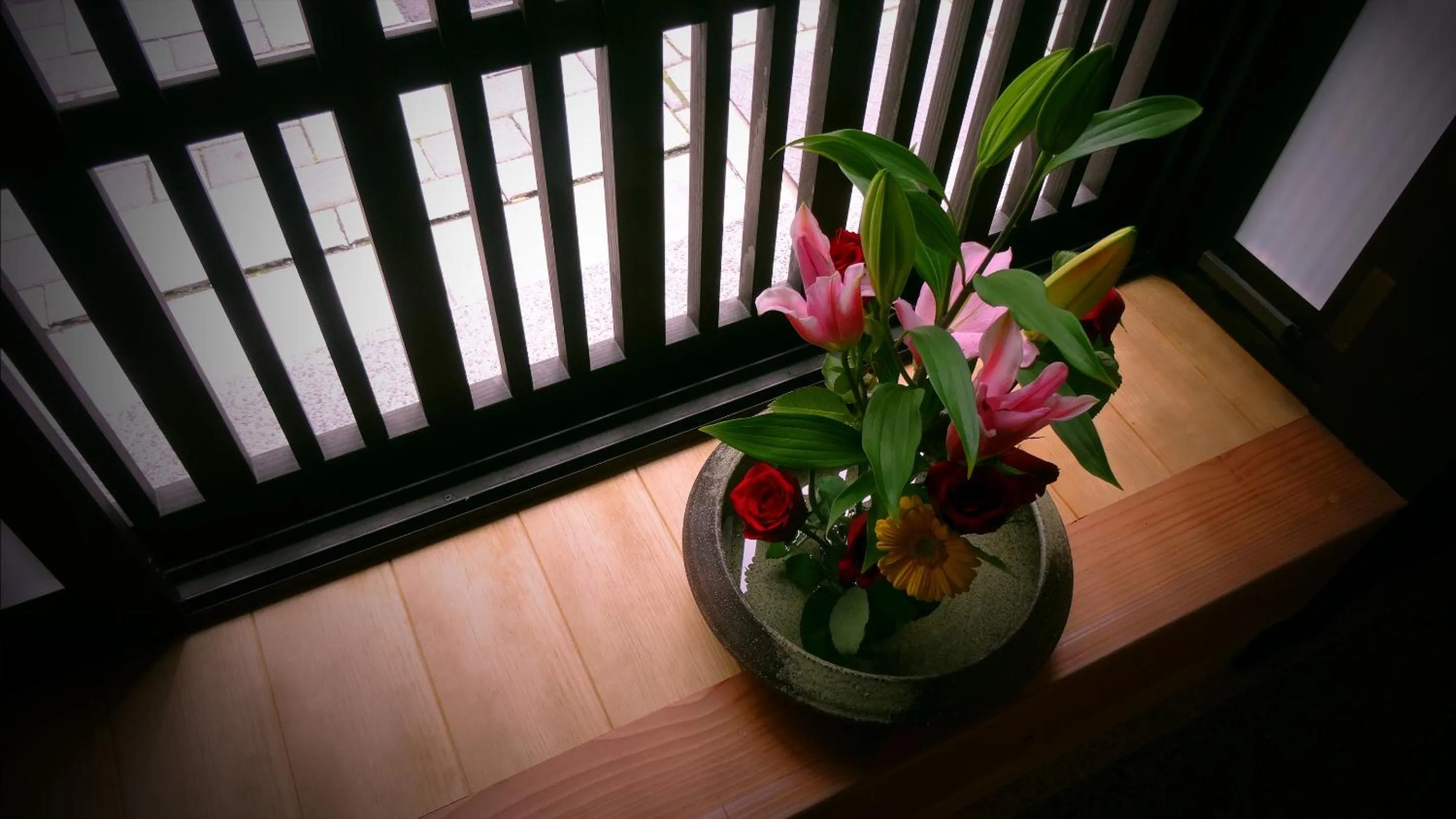 Decorative detail in Machiya Kaemon